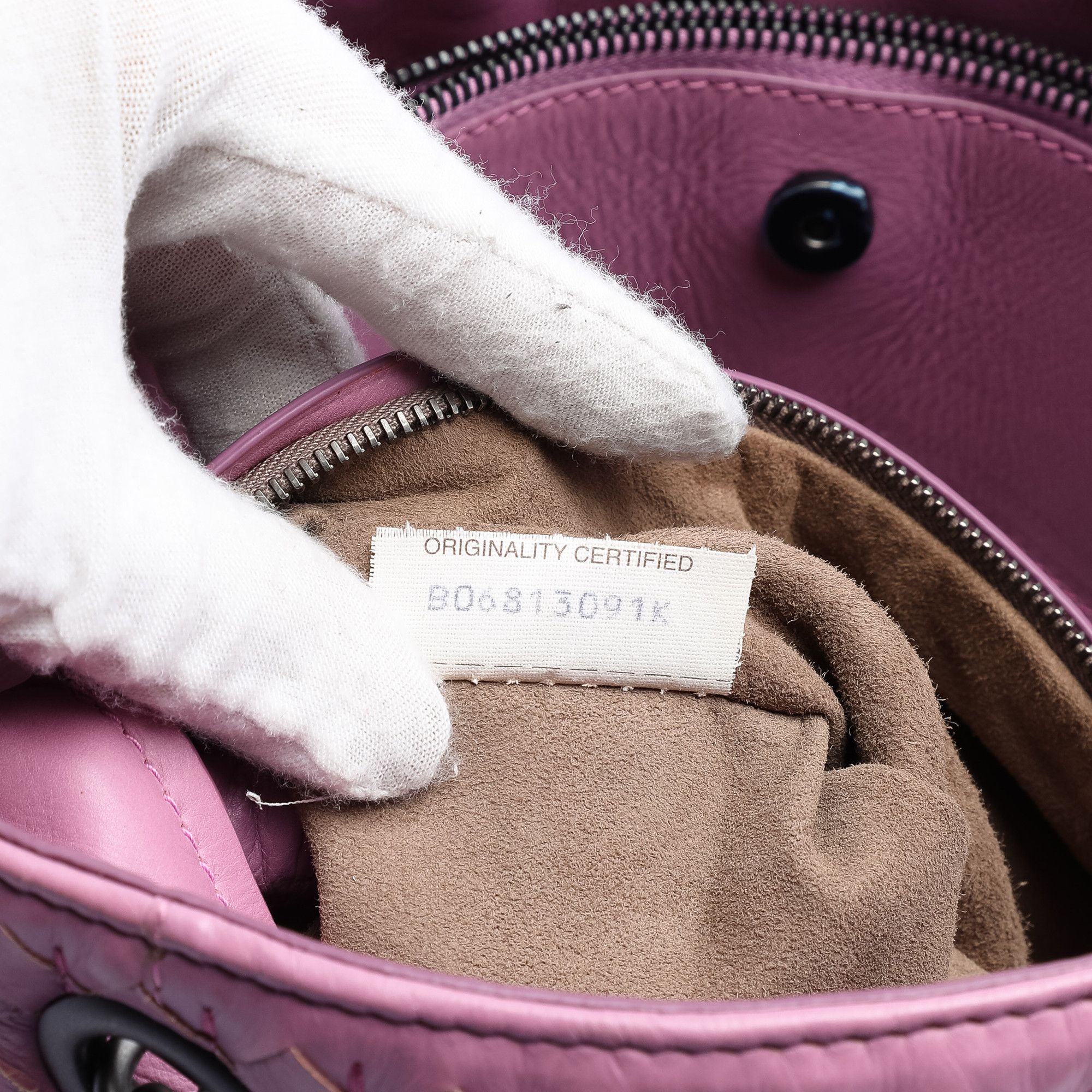 Bottega Veneta Bottega Veneta Medium Nappa Intrecciato Boutis Double Chain Tote Size ONE SIZE - 6 Thumbnail