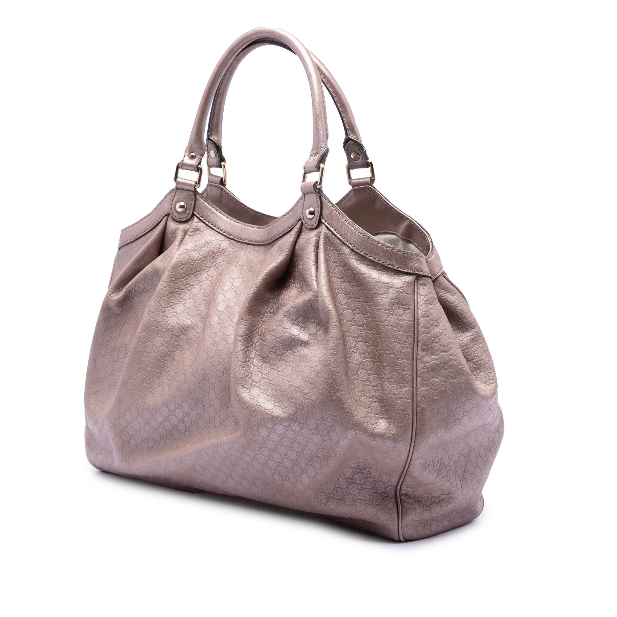 Gucci Gucci Large Metallic Microguccissima Sukey Tote Size ONE SIZE - 2 Thumbnail