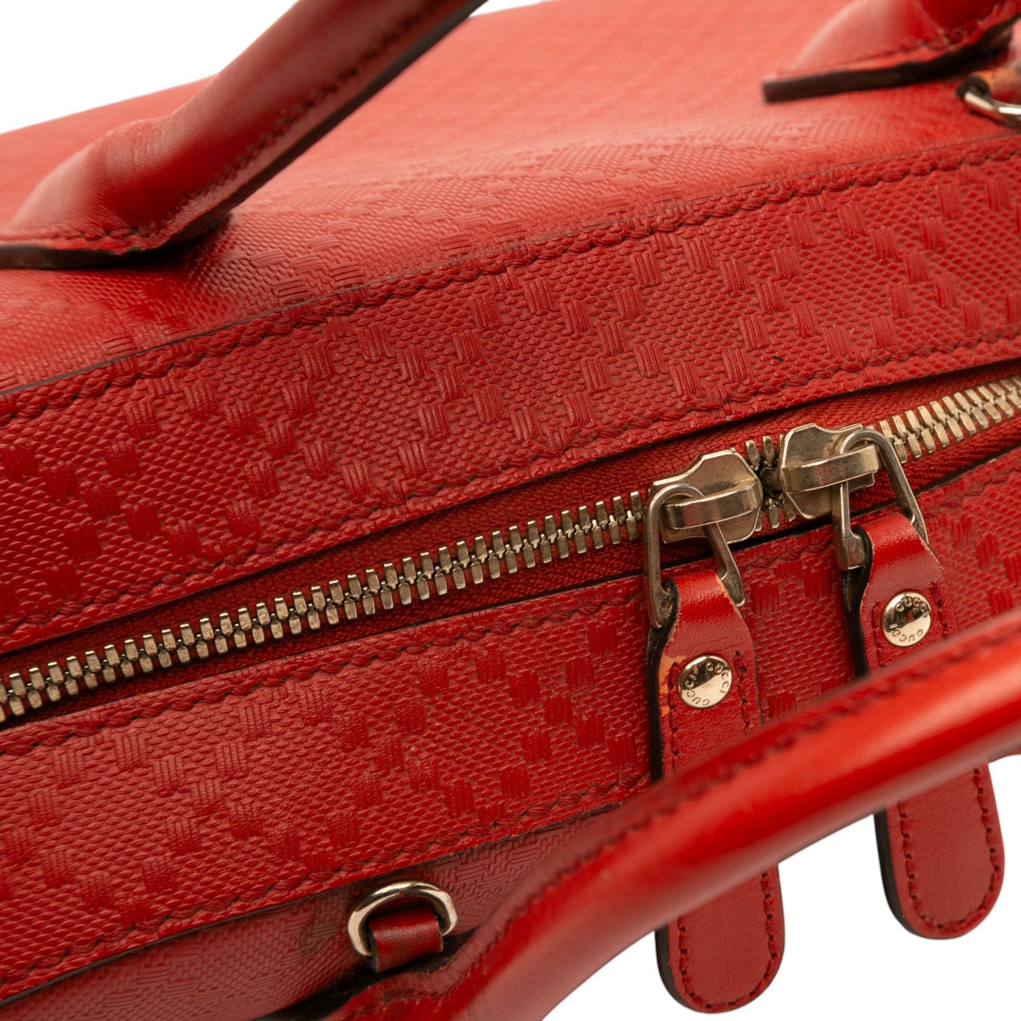 Gucci Gucci Diamante Bright Leather Satchel Size ONE SIZE - 7 Thumbnail