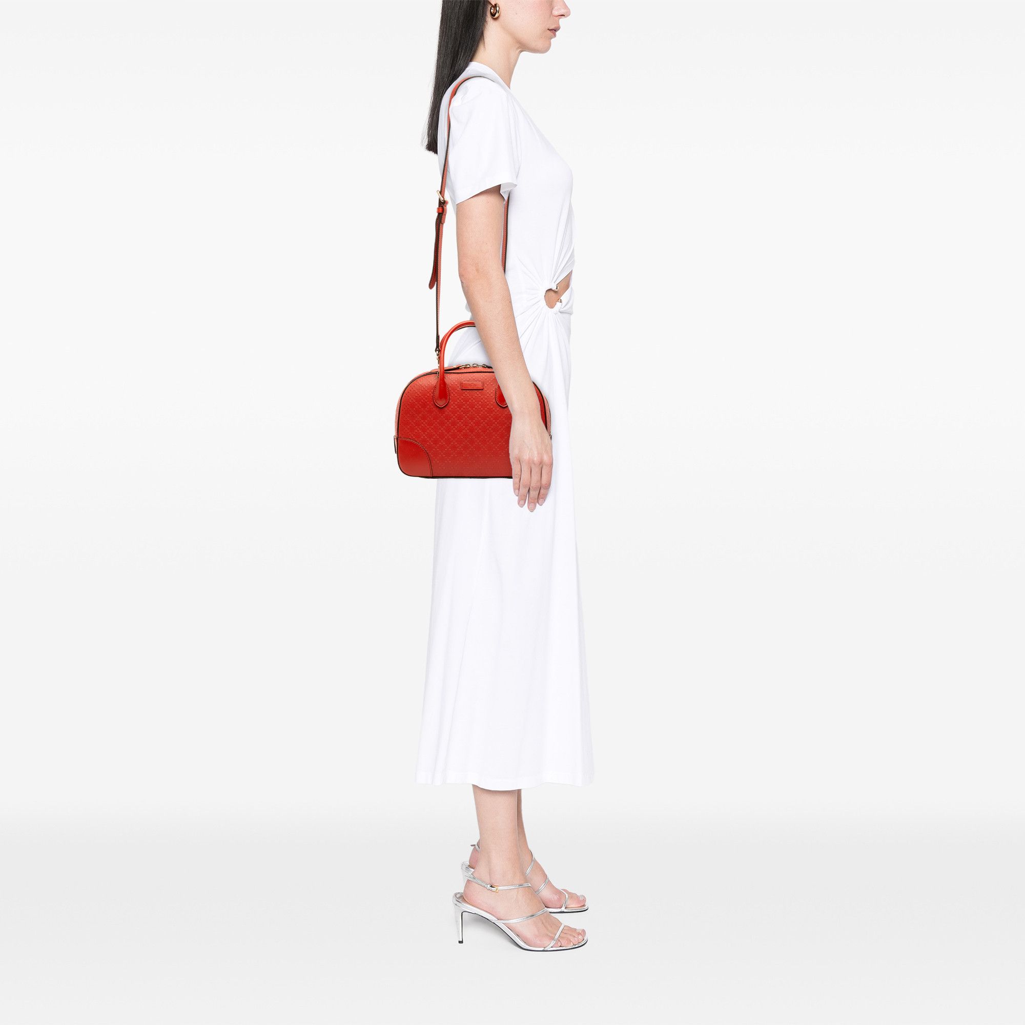 Gucci Gucci Diamante Bright Leather Satchel Size ONE SIZE - 12 Thumbnail