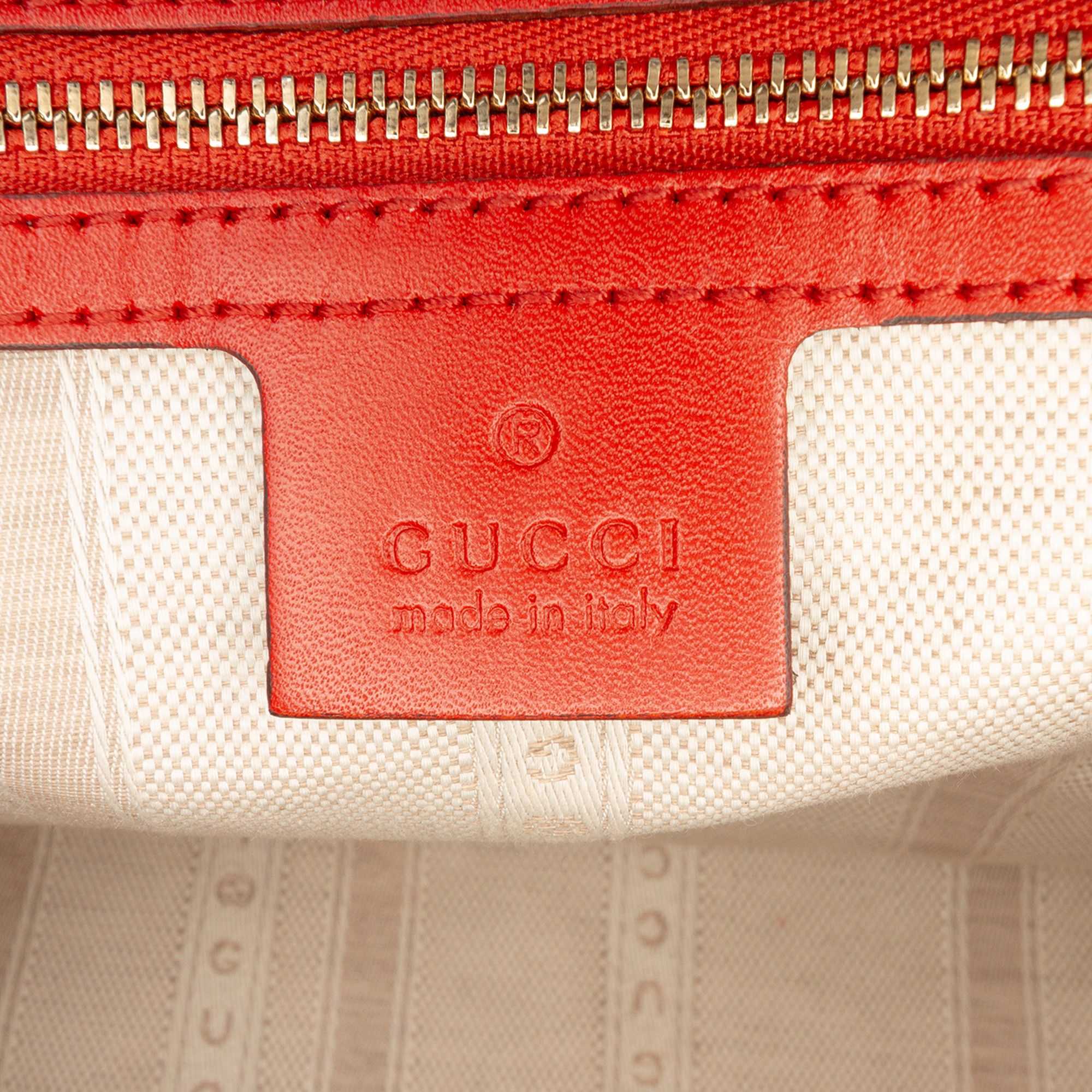 Gucci Gucci Diamante Bright Leather Satchel Size ONE SIZE - 5 Thumbnail