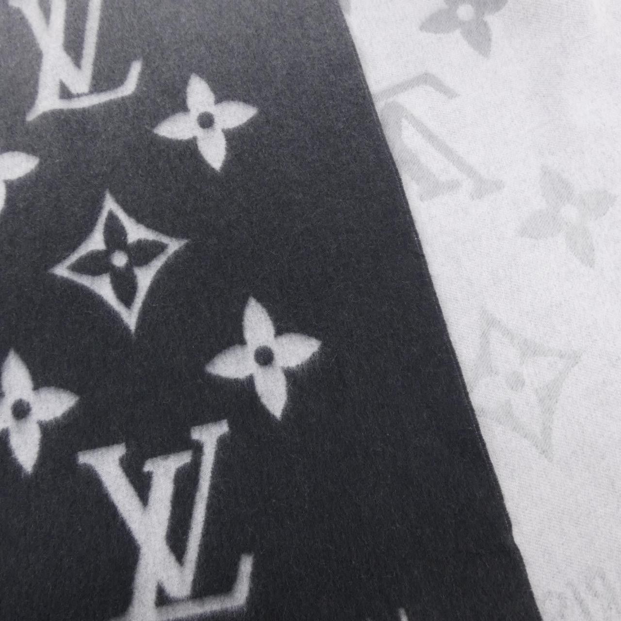 Louis Vuitton Louis Vuitton Louis Vuitton Reykjavik Gradient Cashmere Muffler Textile Scarf M76336 DUTY FREE for USA Size ONE SIZE - 4 Thumbnail