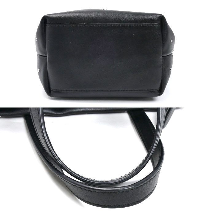 Jimmy Choo Jimmy Choo Jimmy Choo Mini Pimlico Leather 2way Shoulder Bag Leather Shoulder Bag DUTY FREE for USA Size ONE SIZE - 3 Thumbnail