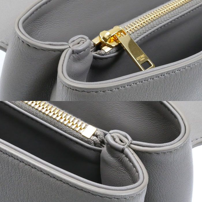 Celine Celine CELINE Medium Nino Calfskin 2way Shoulder Bag Leather Shoulder Bag 117523FXK.10BL DUTY FREE for USA Size ONE SIZE - 6 Thumbnail