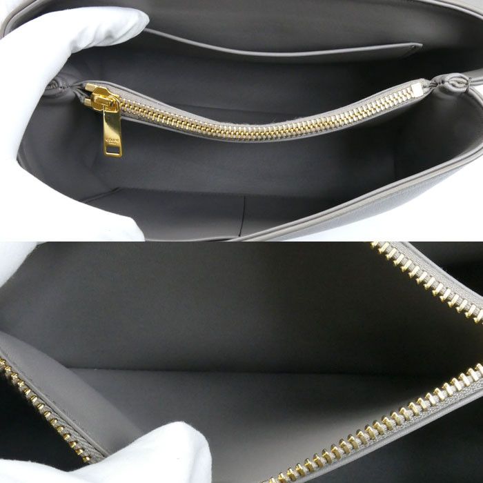 Celine Celine CELINE Medium Nino Calfskin 2way Shoulder Bag Leather Shoulder Bag 117523FXK.10BL DUTY FREE for USA Size ONE SIZE - 4 Thumbnail
