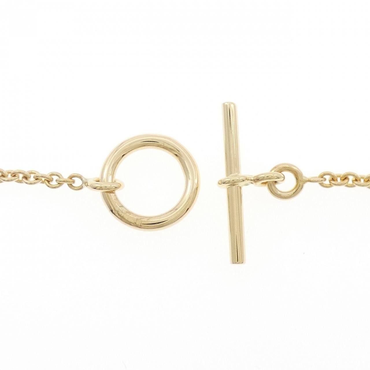 Hermes Hermes Hermès Au750 Diamond Necklace Precious Metal Necklace DUTY FREE for USA Size ONE SIZE - 5 Thumbnail