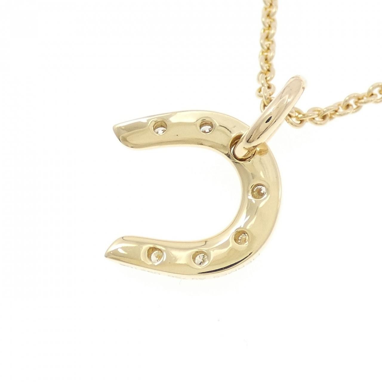 Hermes Hermes Hermès Au750 Diamond Necklace Precious Metal Necklace DUTY FREE for USA Size ONE SIZE - 4 Thumbnail