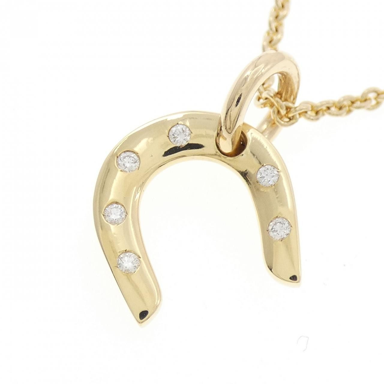 Hermes Hermes Hermès Au750 Diamond Necklace Precious Metal Necklace DUTY FREE for USA Size ONE SIZE - 3 Thumbnail