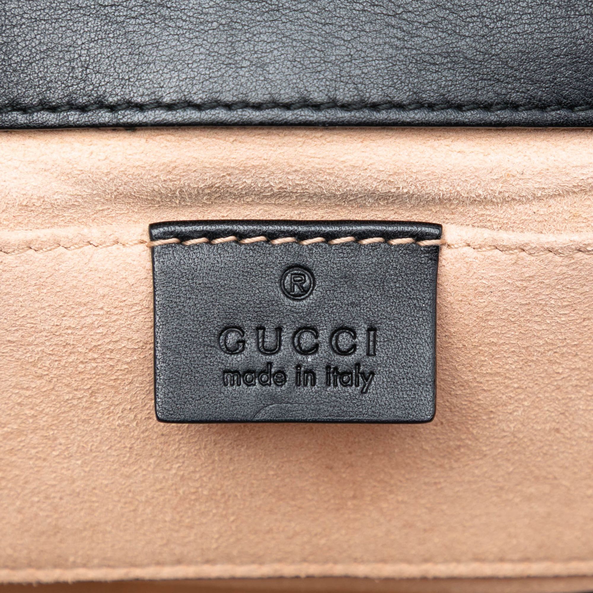 Gucci Gucci Small GG Supreme Bee Padlock Crossbody Size ONE SIZE - 5 Thumbnail