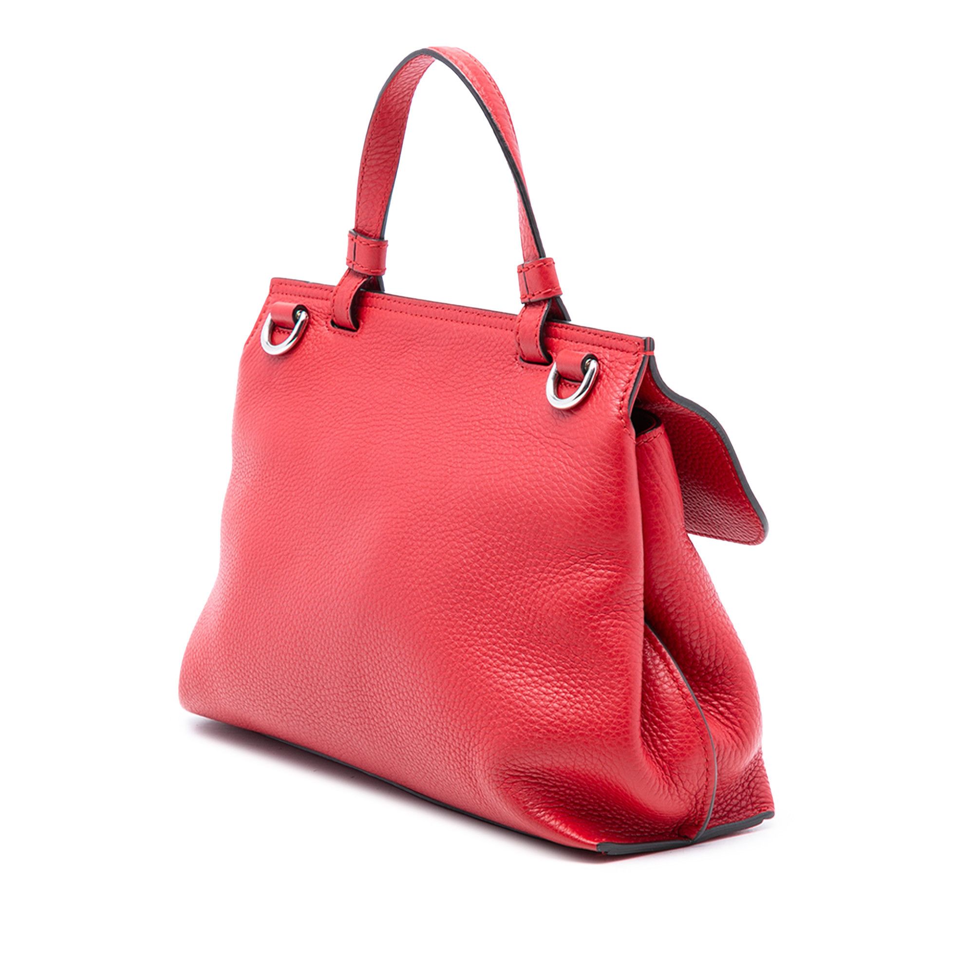 Gucci Gucci Small Leather Bamboo Daily Satchel Size ONE SIZE - 2 Thumbnail