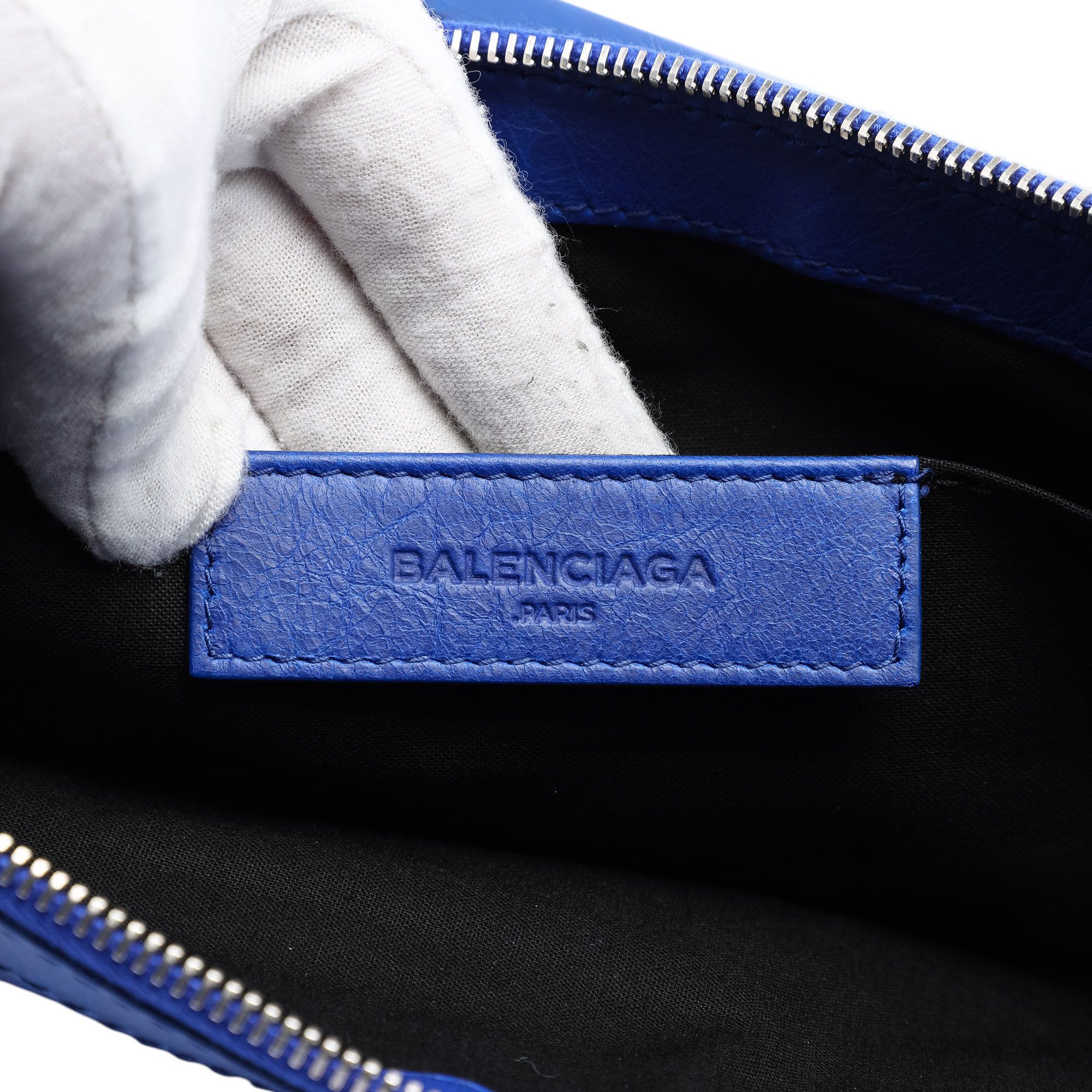 Balenciaga Balenciaga Lambskin Motocross Classic Clip L Clutch Size ONE SIZE - 5 Thumbnail