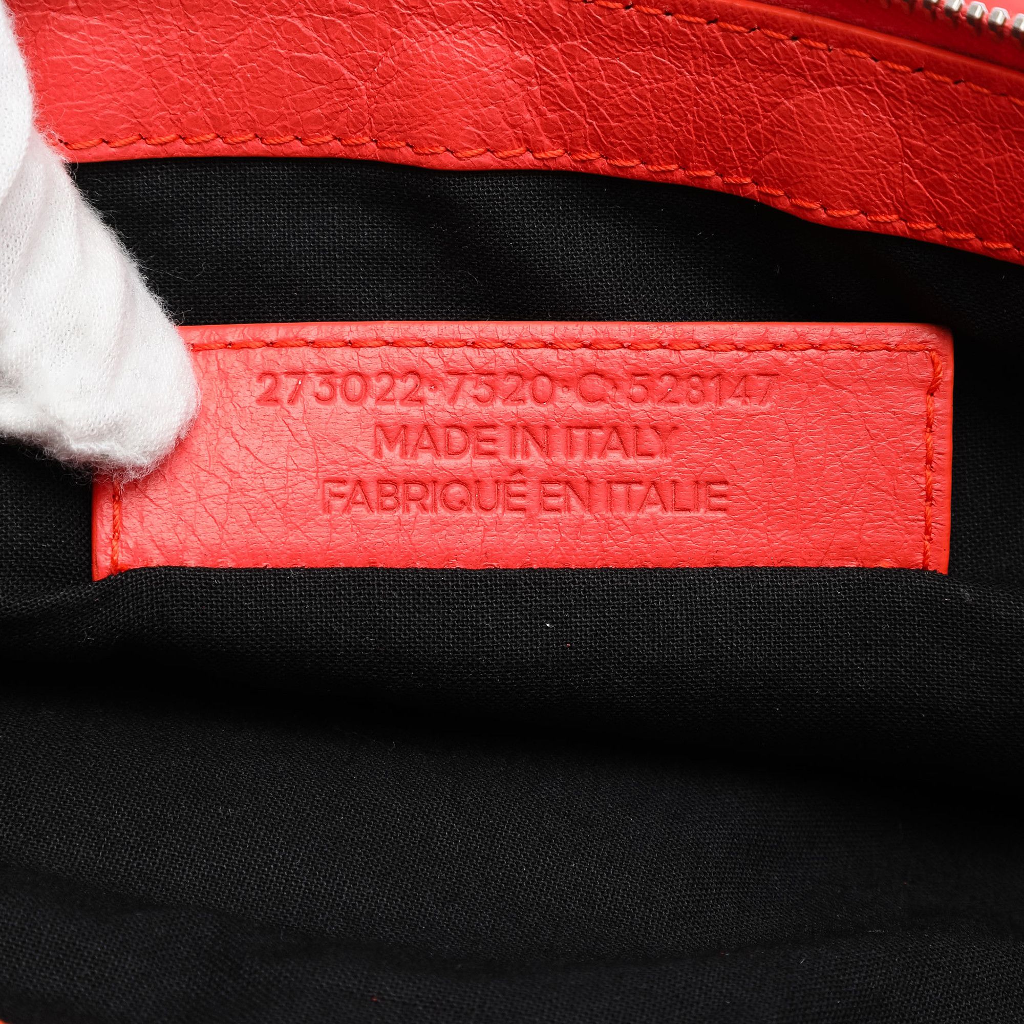 Balenciaga Balenciaga Lambskin Motocross Classic Clip M Clutch Size ONE SIZE - 6 Thumbnail