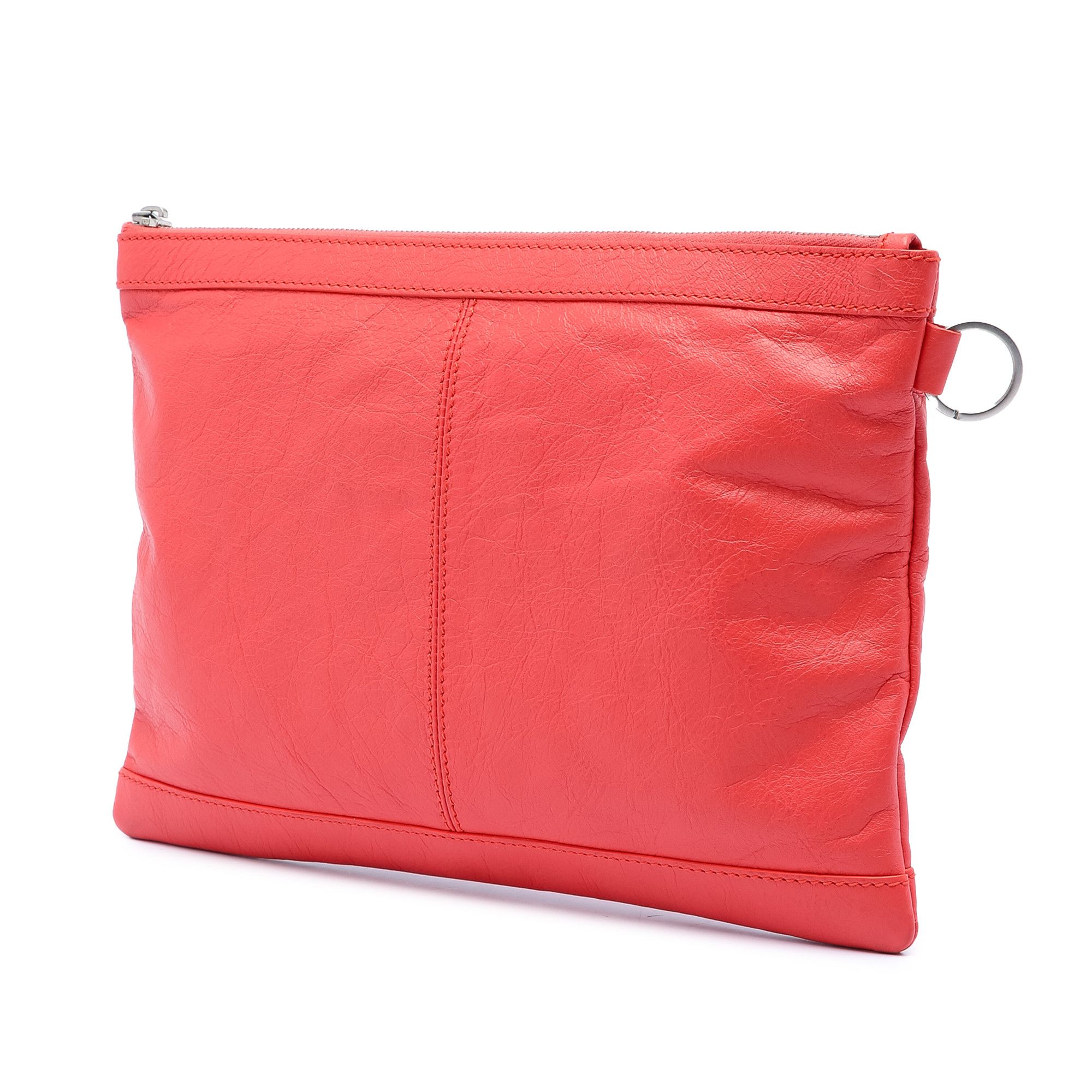 Balenciaga Balenciaga Lambskin Motocross Classic Clip M Clutch Size ONE SIZE - 2 Thumbnail