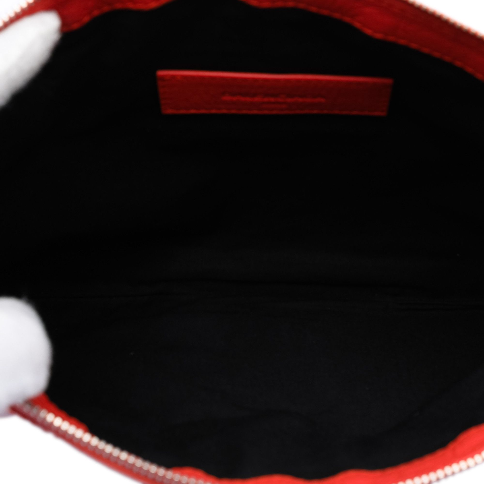 Balenciaga Balenciaga Lambskin Motocross Classic Clip M Clutch Size ONE SIZE - 4 Thumbnail