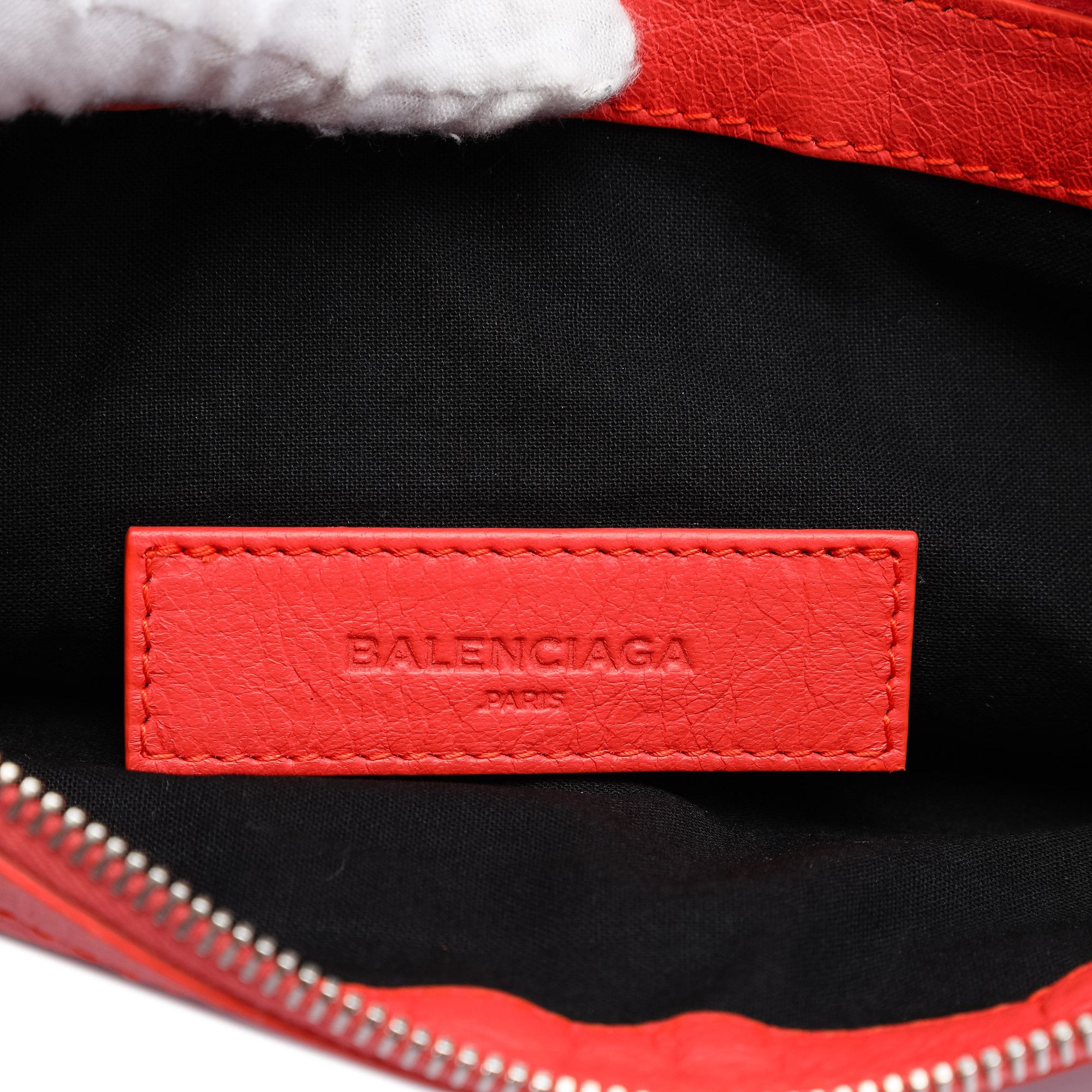 Balenciaga Balenciaga Lambskin Motocross Classic Clip M Clutch Size ONE SIZE - 5 Thumbnail