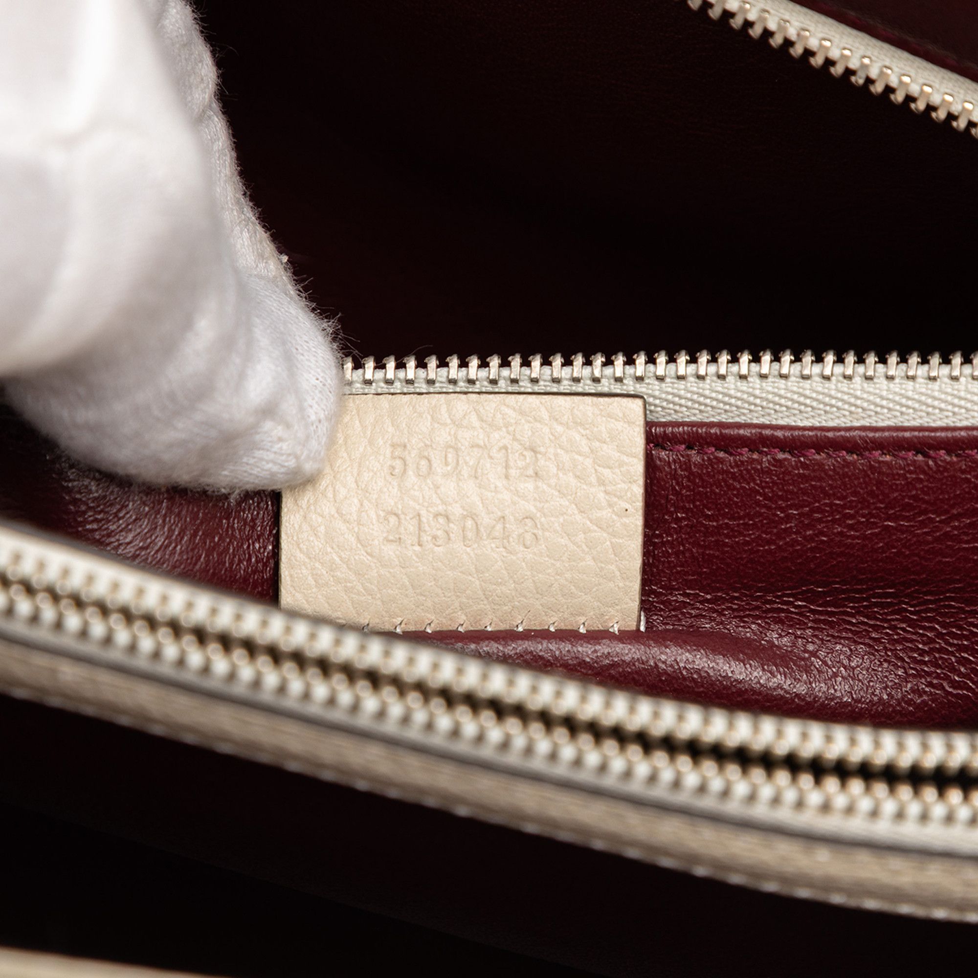 Gucci Gucci Small Grained Calfskin Zumi Top Handle Bag Size ONE SIZE - 6 Thumbnail