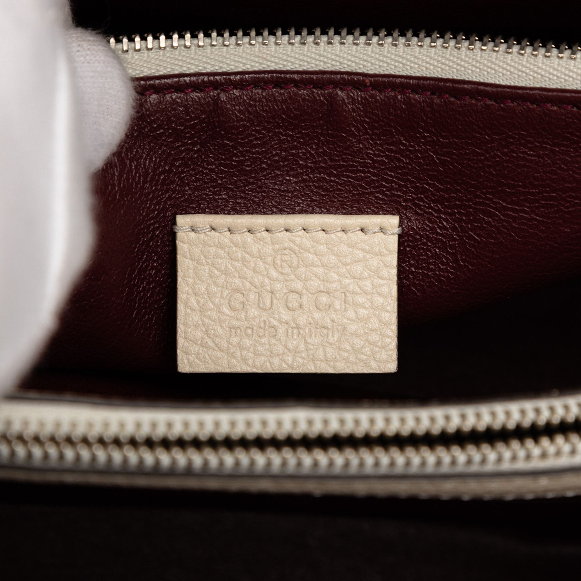 Gucci Gucci Small Grained Calfskin Zumi Top Handle Bag Size ONE SIZE - 5 Thumbnail