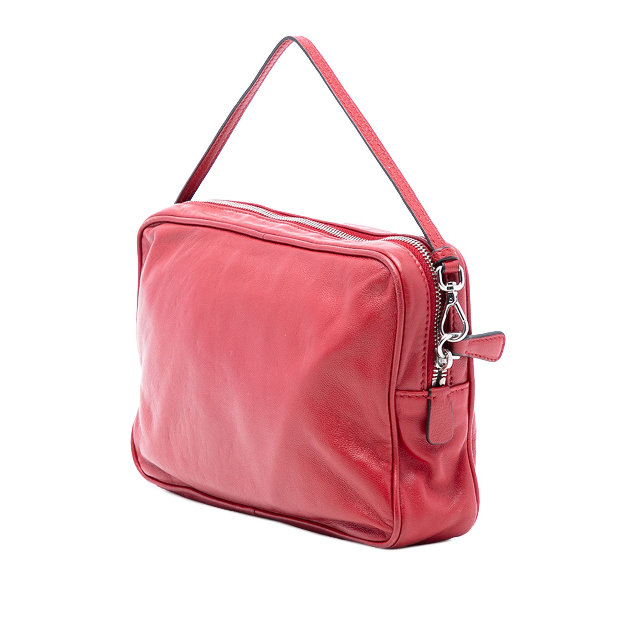 Prada Prada Leather Handbag Size ONE SIZE - 2 Thumbnail