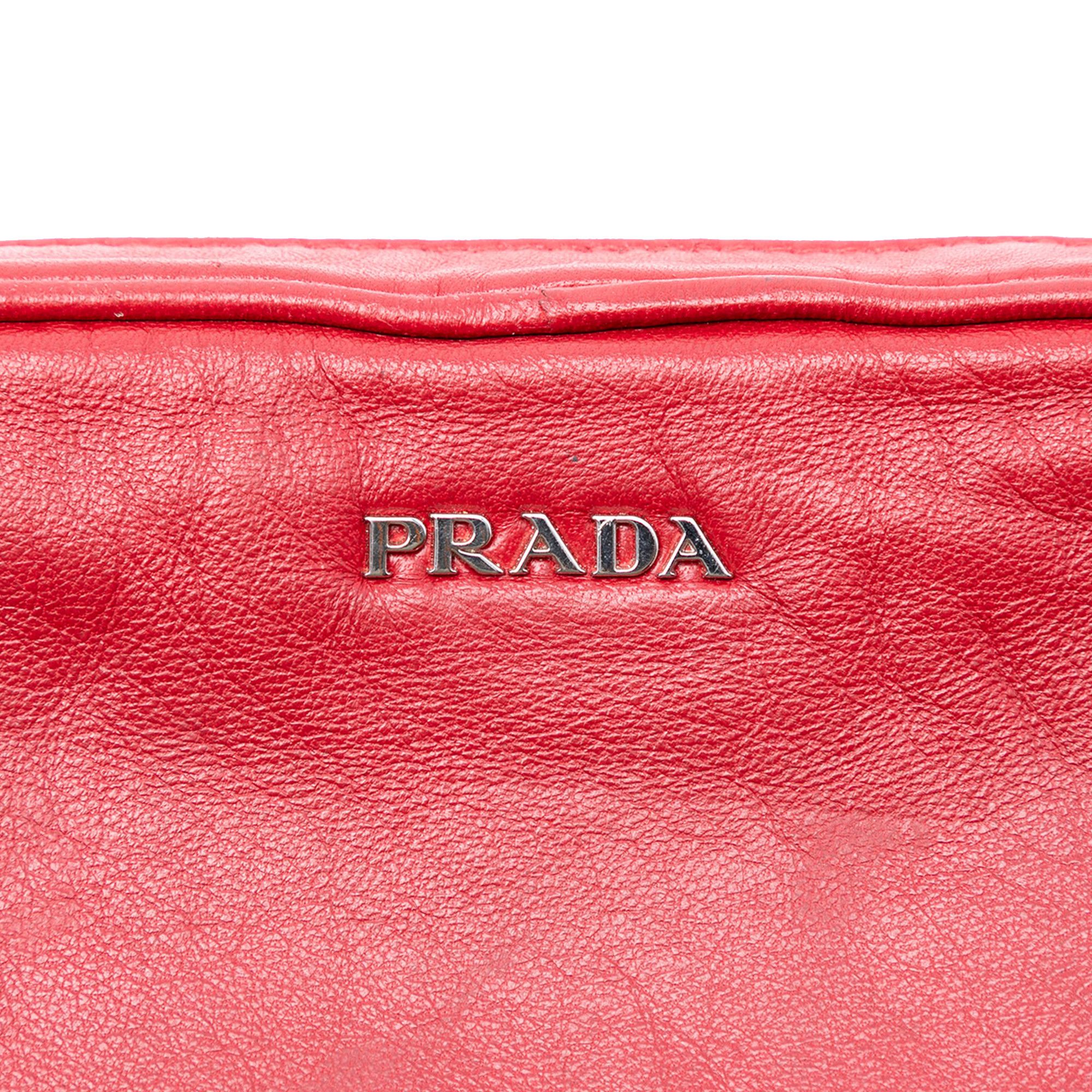 Prada Prada Leather Handbag Size ONE SIZE - 5 Thumbnail