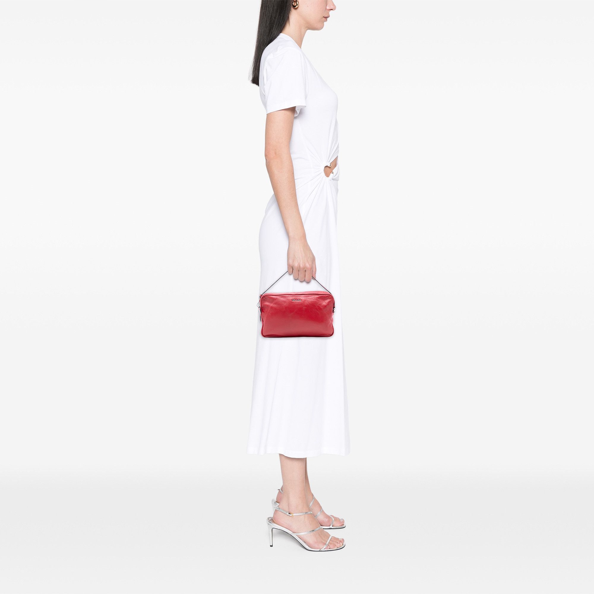 Prada Prada Leather Handbag Size ONE SIZE - 6 Thumbnail