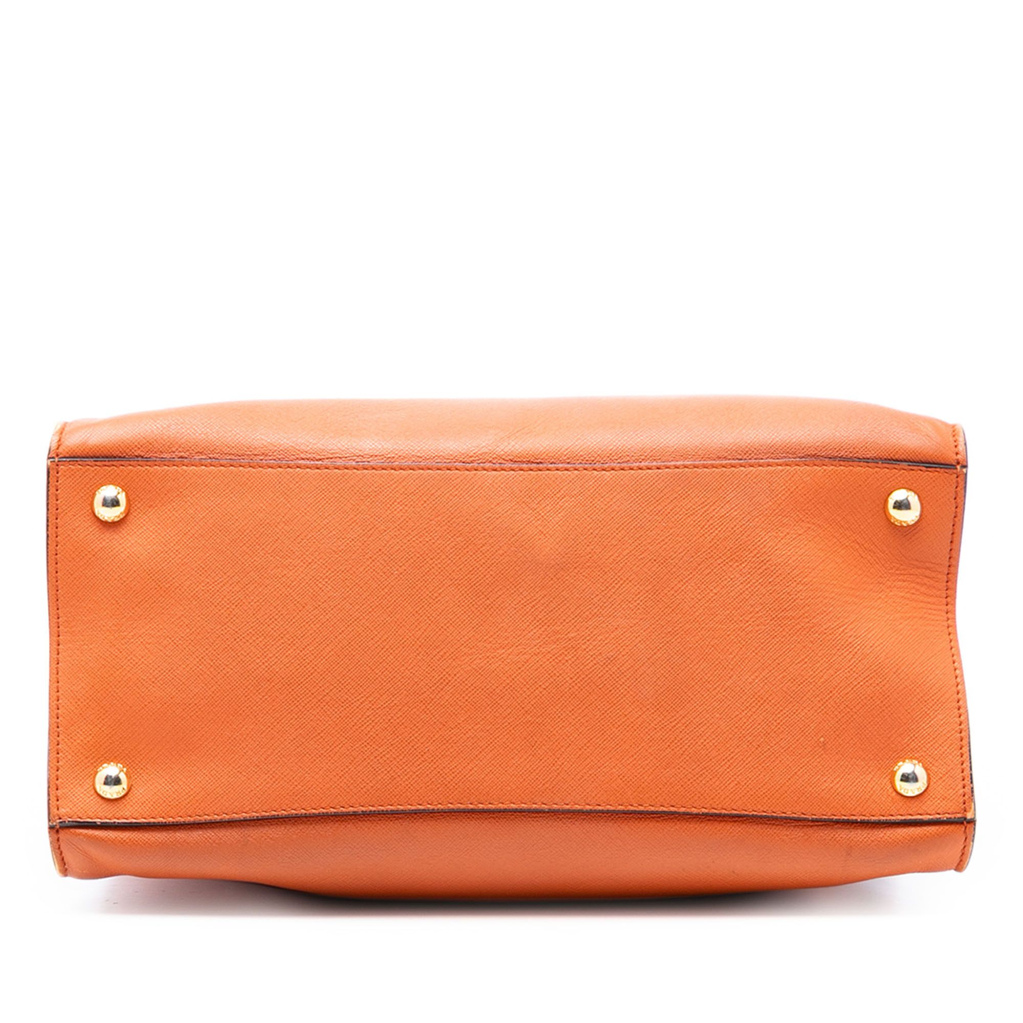Prada Prada Saffiano Soft Triple Pocket Tote Size ONE SIZE - 3 Thumbnail