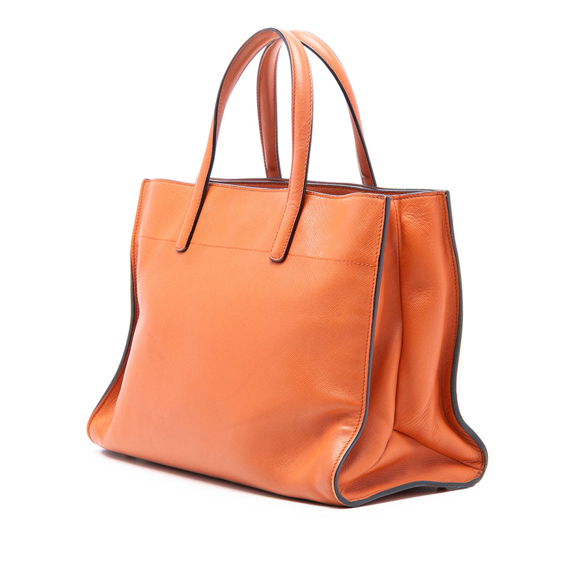 Prada Prada Saffiano Soft Triple Pocket Tote Size ONE SIZE - 2 Thumbnail