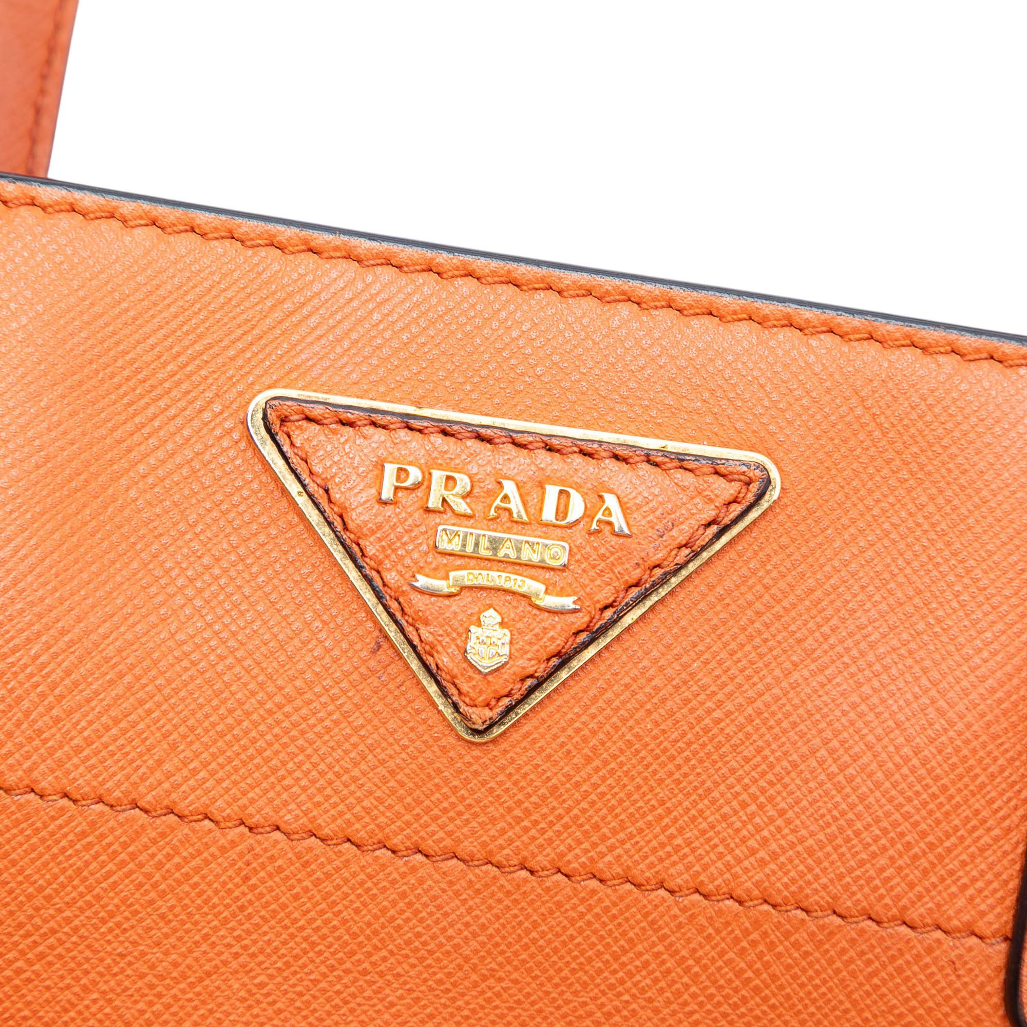 Prada Prada Saffiano Soft Triple Pocket Tote Size ONE SIZE - 5 Thumbnail