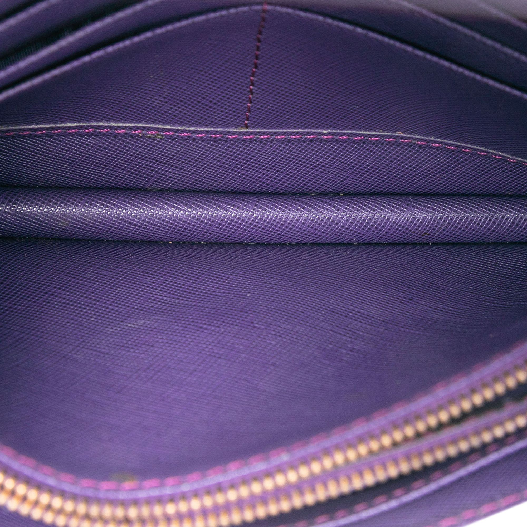 Prada Prada Saffiano Wallet on Strap Size ONE SIZE - 4 Thumbnail