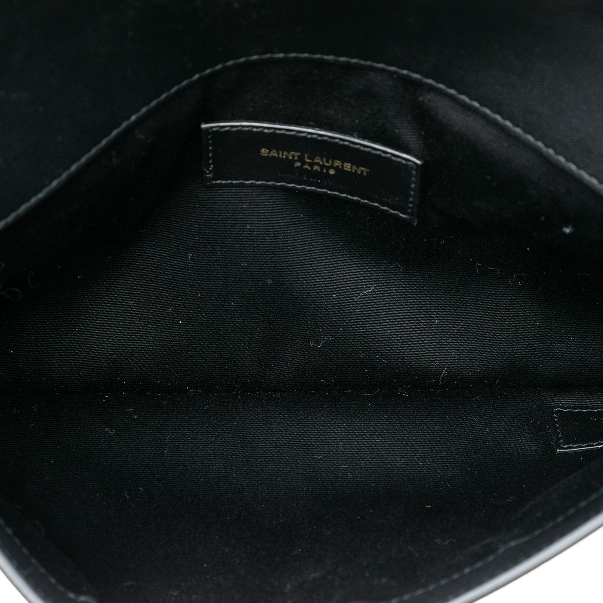 Yves Saint Laurent Yves Saint Laurent Canvas Striped Uptown Pouch Size ONE SIZE - 4 Thumbnail