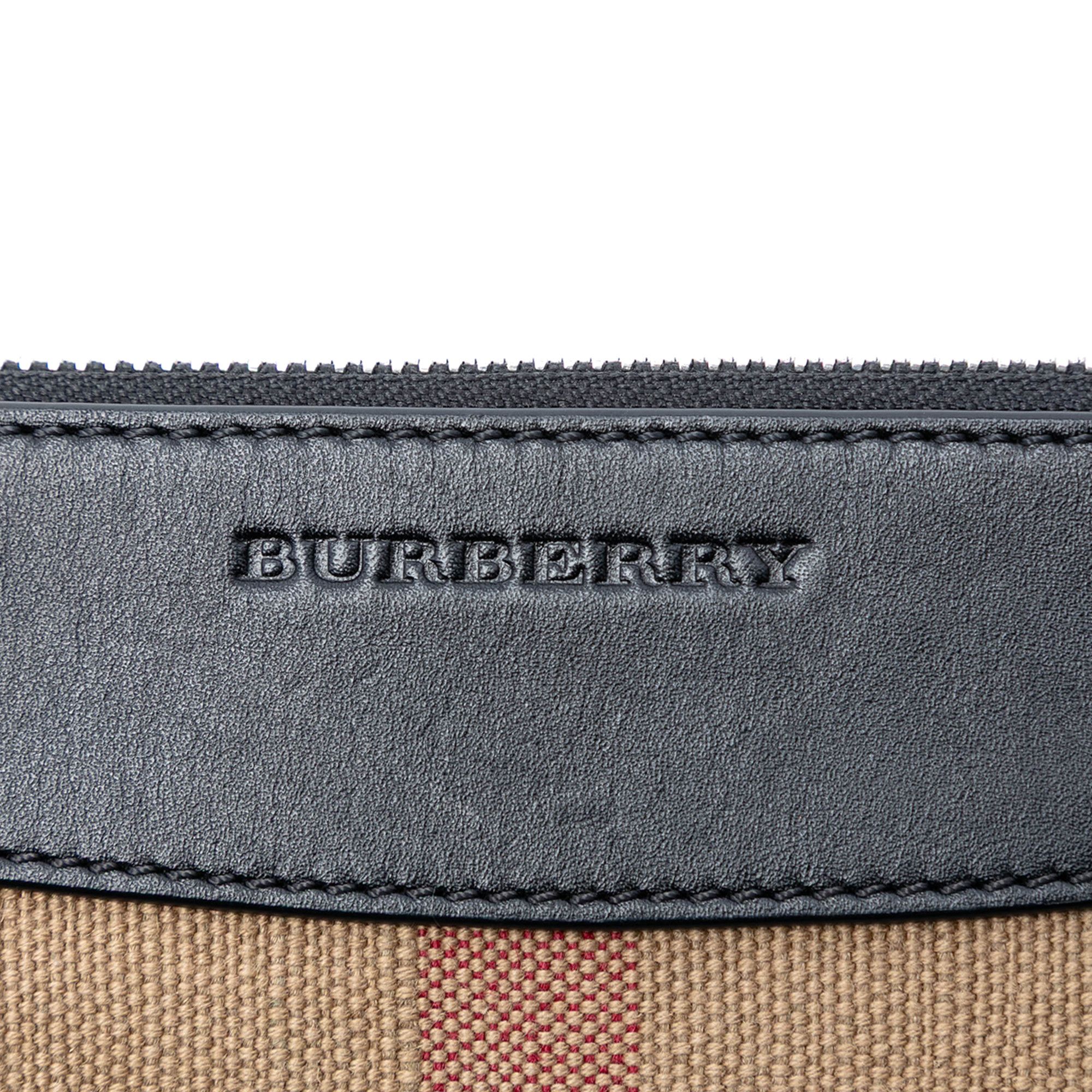 Burberry Burberry Mega Check Canvas Peyton Crossbody Size ONE SIZE - 5 Thumbnail