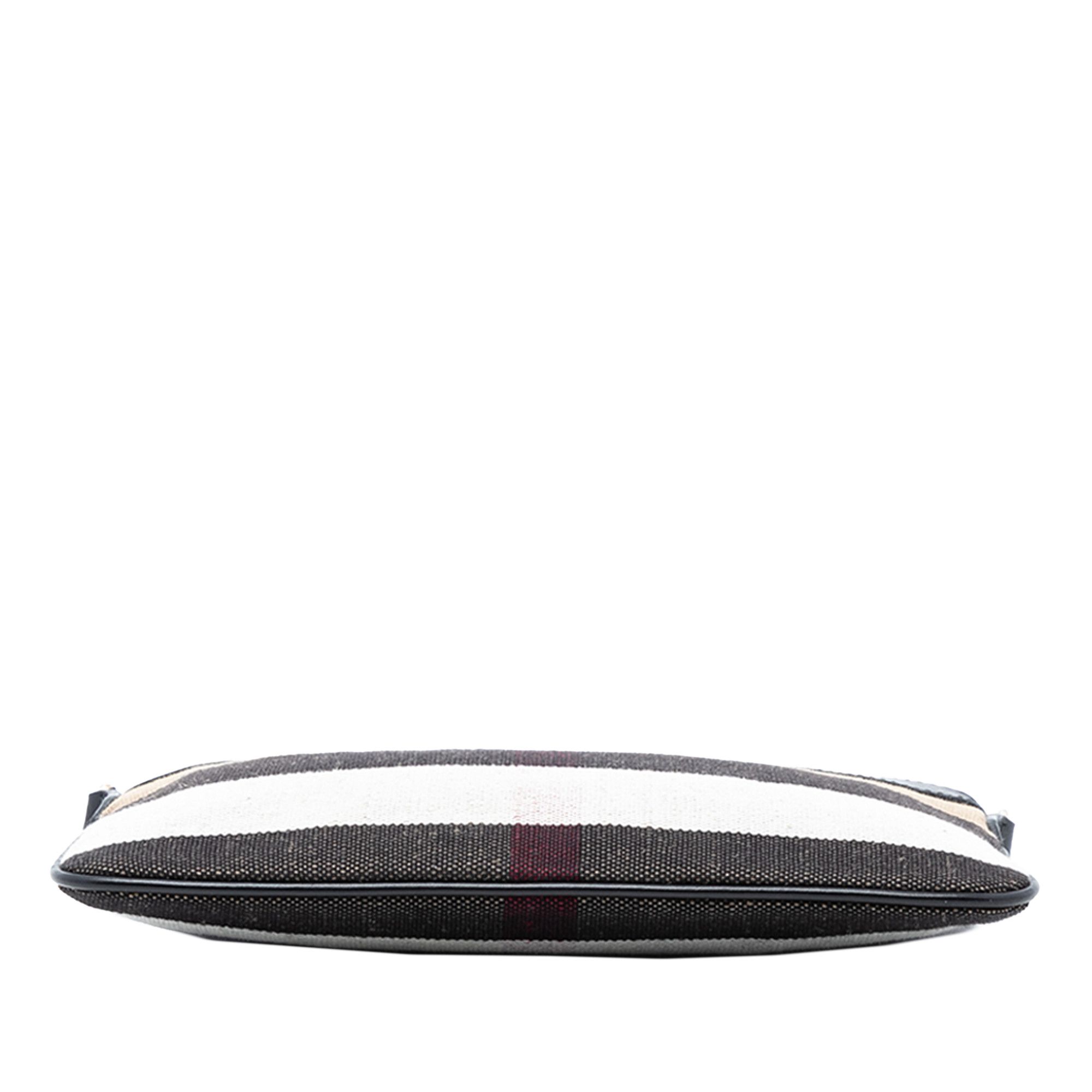 Burberry Burberry Mega Check Canvas Peyton Crossbody Size ONE SIZE - 3 Thumbnail