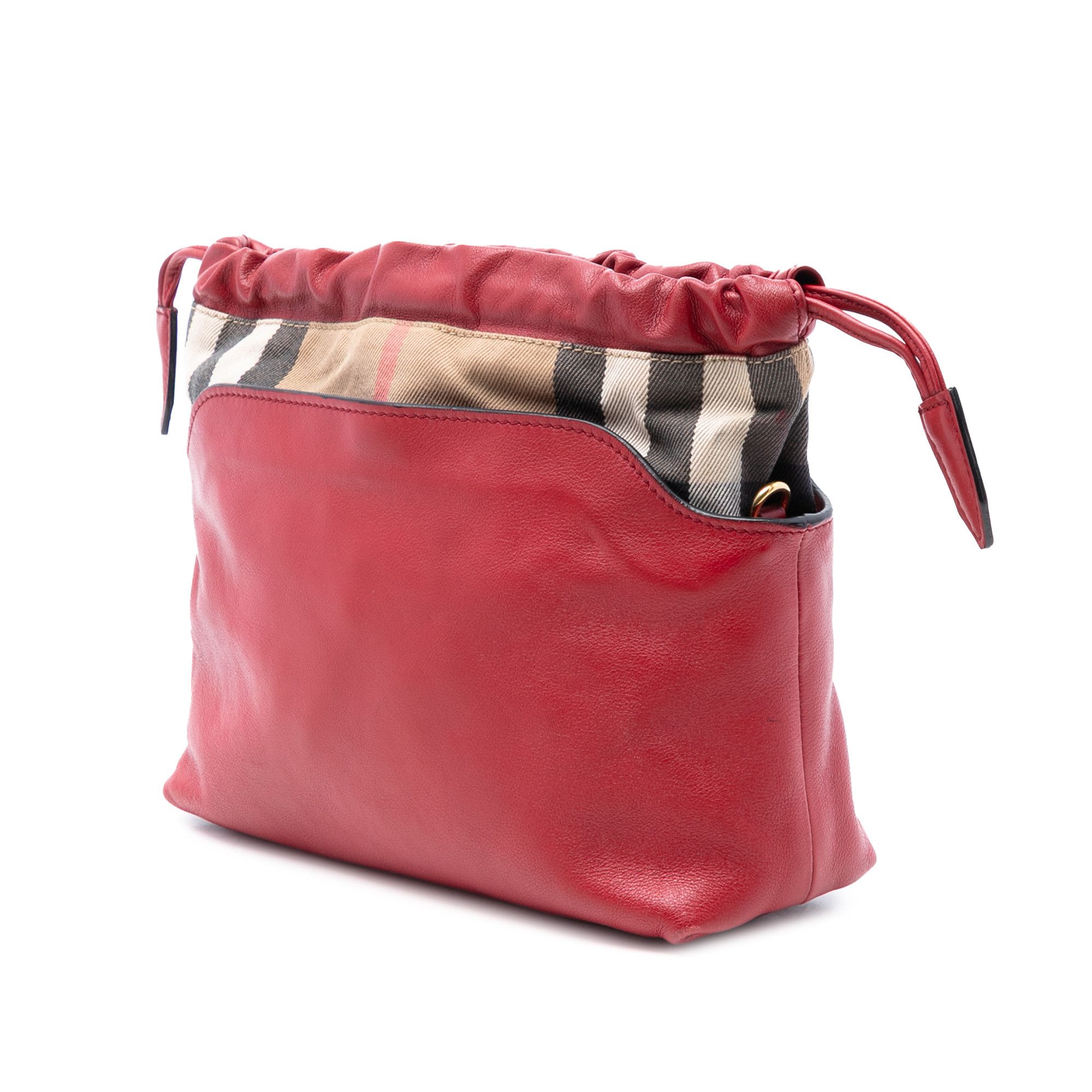 Burberry Burberry House Check Canvas and Calfskin Little Crush Crossbody Size ONE SIZE - 2 Thumbnail