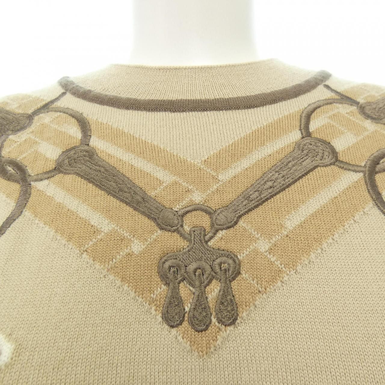 Hermes Hermes Hermes Knitwear Textile Tops DUTY FREE for USA Size ONE SIZE - 5 Thumbnail