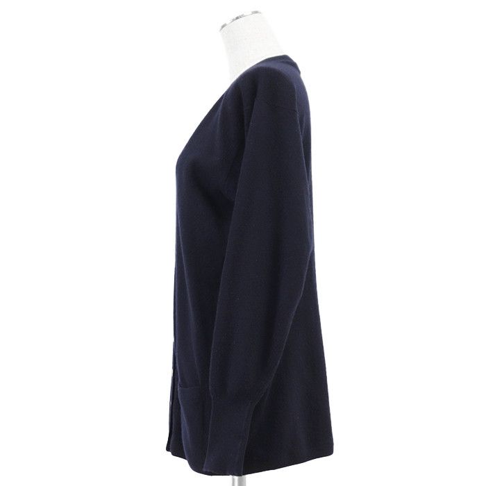 Hermes Hermes Hermès 100% Cashmere Cardigan Textile Tops DUTY FREE for USA Size ONE SIZE - 5 Thumbnail