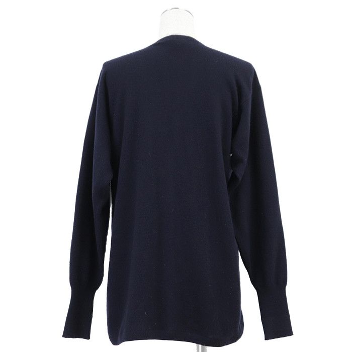Hermes Hermes Hermès 100% Cashmere Cardigan Textile Tops DUTY FREE for USA Size ONE SIZE - 6 Thumbnail