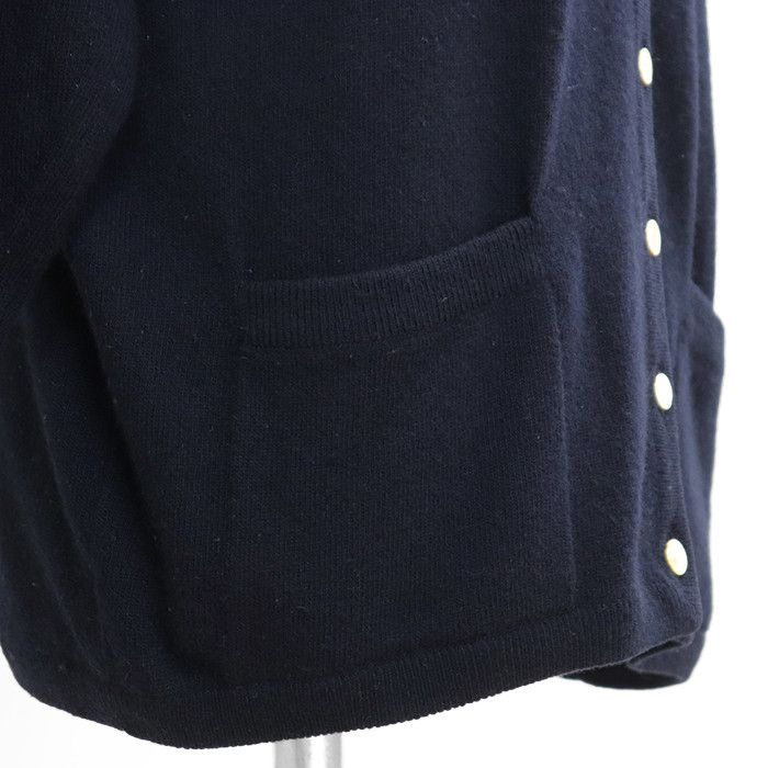 Hermes Hermes Hermès 100% Cashmere Cardigan Textile Tops DUTY FREE for USA Size ONE SIZE - 4 Thumbnail