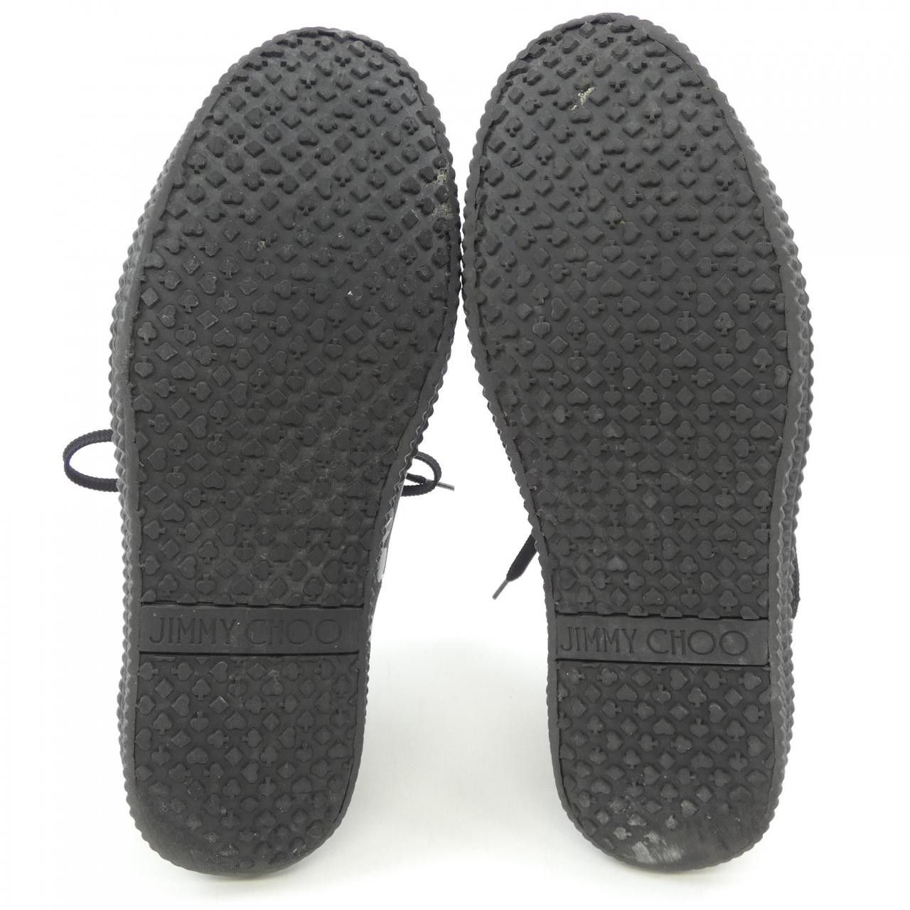 Jimmy Choo Jimmy Choo Jimmy Choo Sneakers Leather Shoes DUTY FREE for USA Size ONE SIZE - 4 Thumbnail