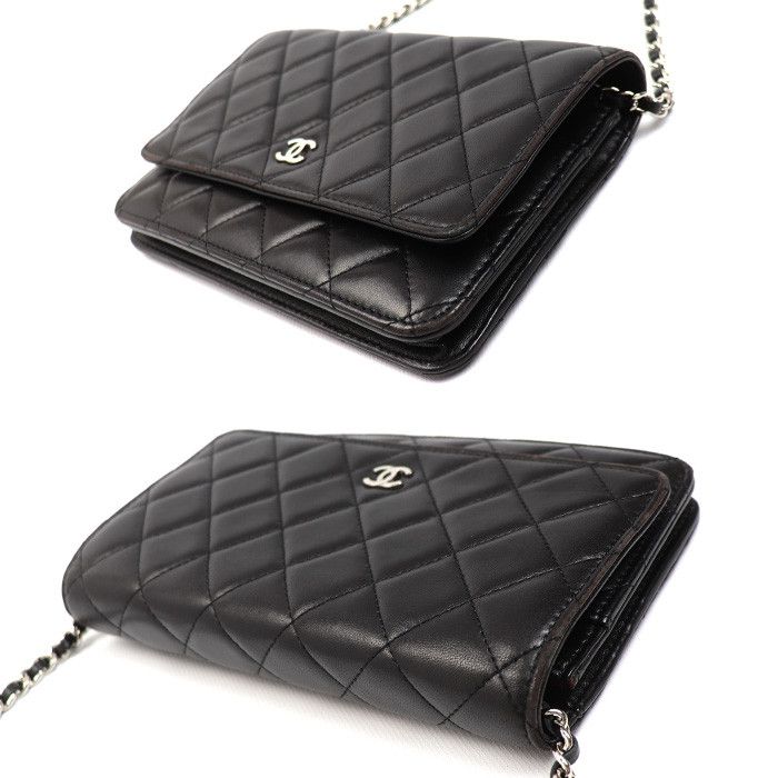 Chanel Chanel CHANEL Chain Wallet Lambskin Shoulder Bag Leather Shoulder AP0250 DUTY FREE for USA Size ONE SIZE - 3 Thumbnail