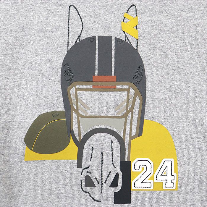 Hermes Hermes Hermès Football Horse 24 Cotton Sweatshirt M Textile Sweatshirts & Hoodies DUTY FREE for USA Size ONE SIZE - 2 Thumbnail