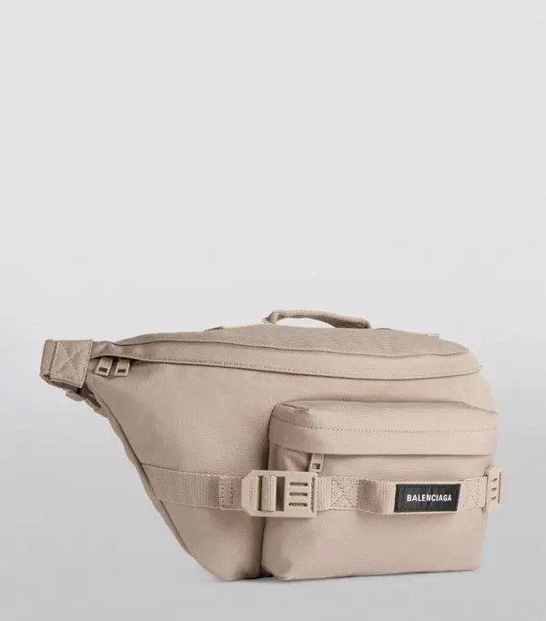 Balenciaga Large Army Belt Bag in beige Size ONE SIZE - 4 Thumbnail