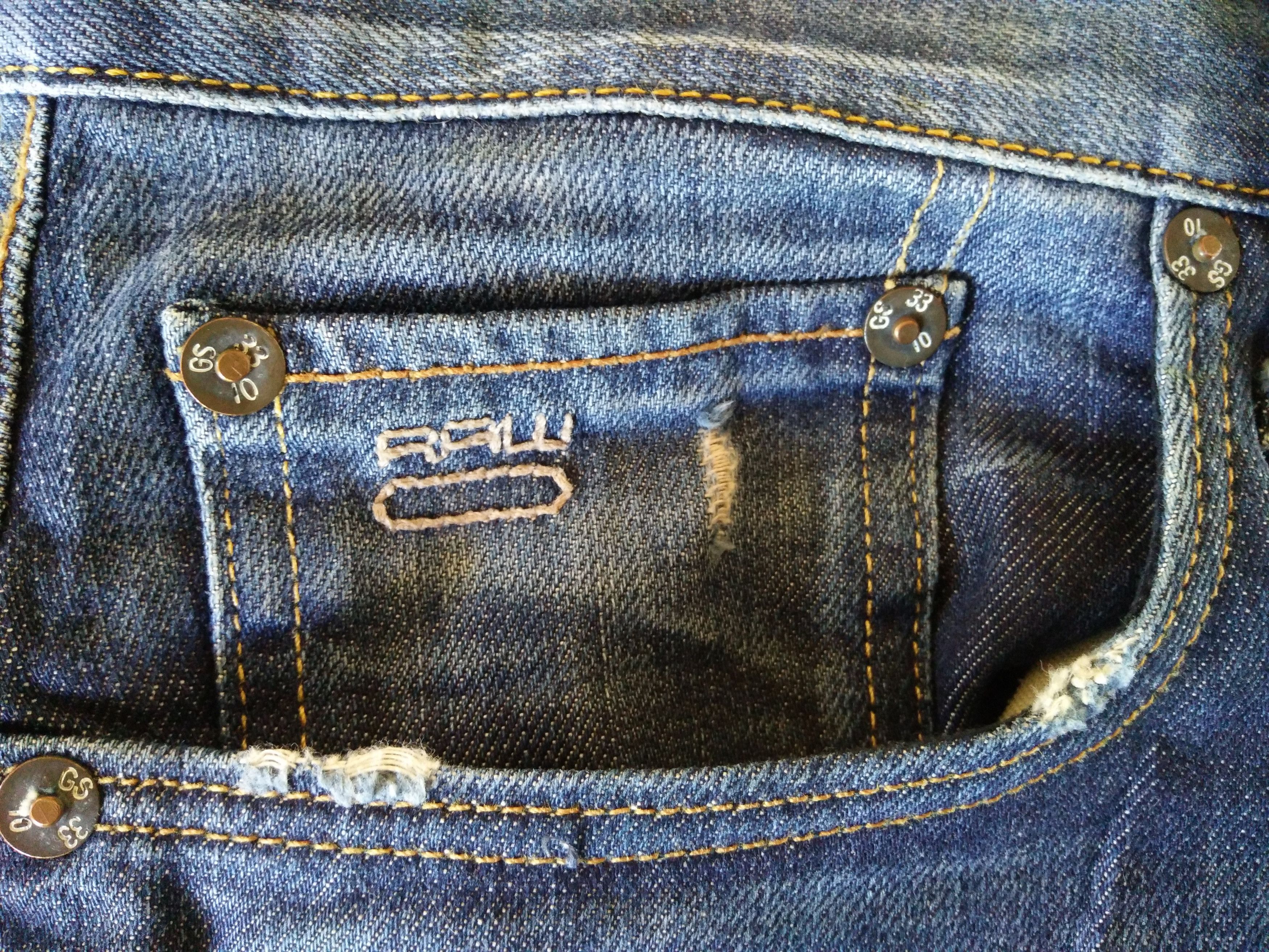 Designer × G-Star × Japanese Brand Rare 3310 G Star Raw Denim Jeans Size US 32 / EU 48 - 6 Thumbnail