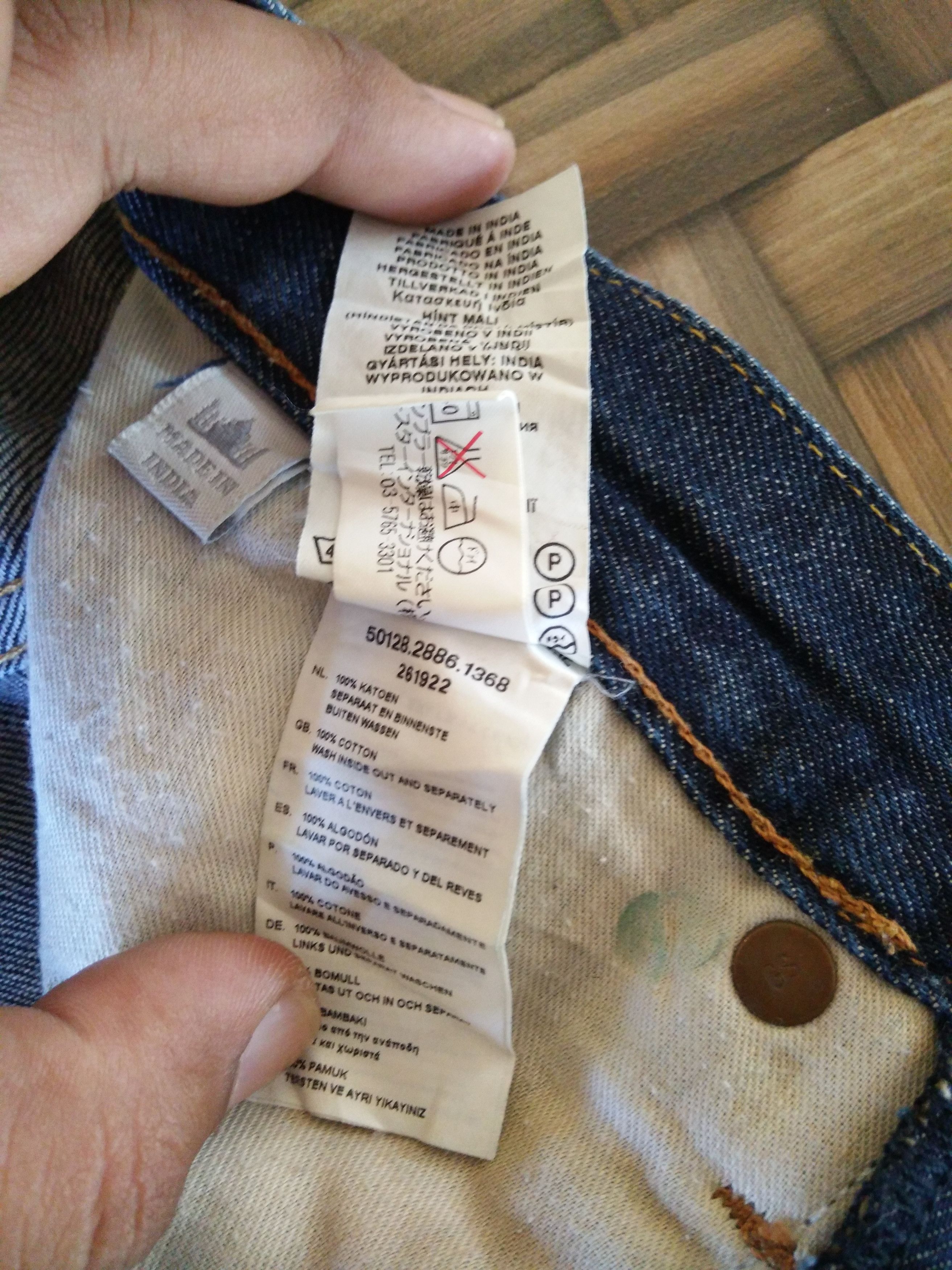 Designer × G-Star × Japanese Brand Rare 3310 G Star Raw Denim Jeans Size US 32 / EU 48 - 11 Thumbnail