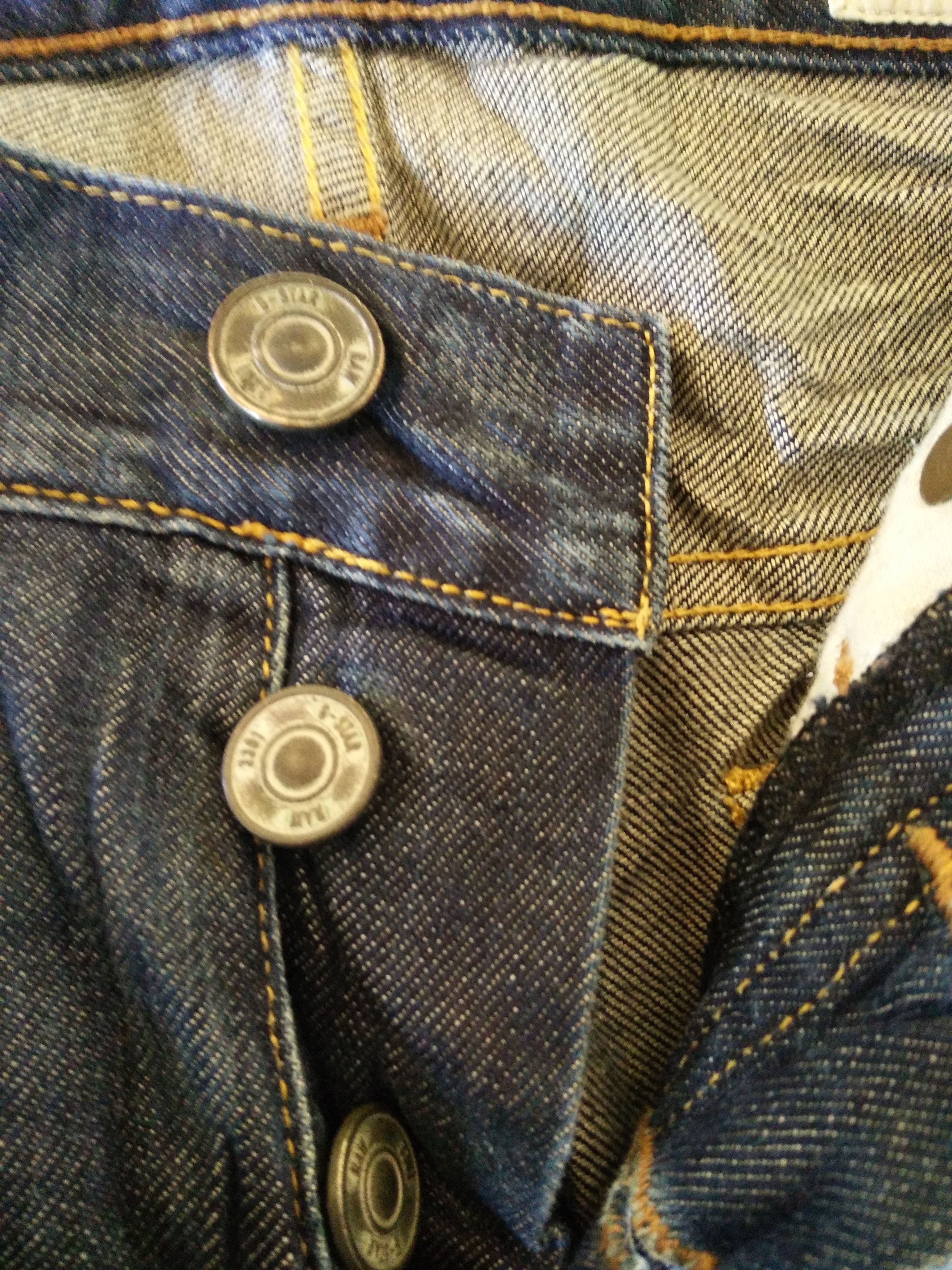 Designer × G-Star × Japanese Brand Rare 3310 G Star Raw Denim Jeans Size US 32 / EU 48 - 5 Thumbnail