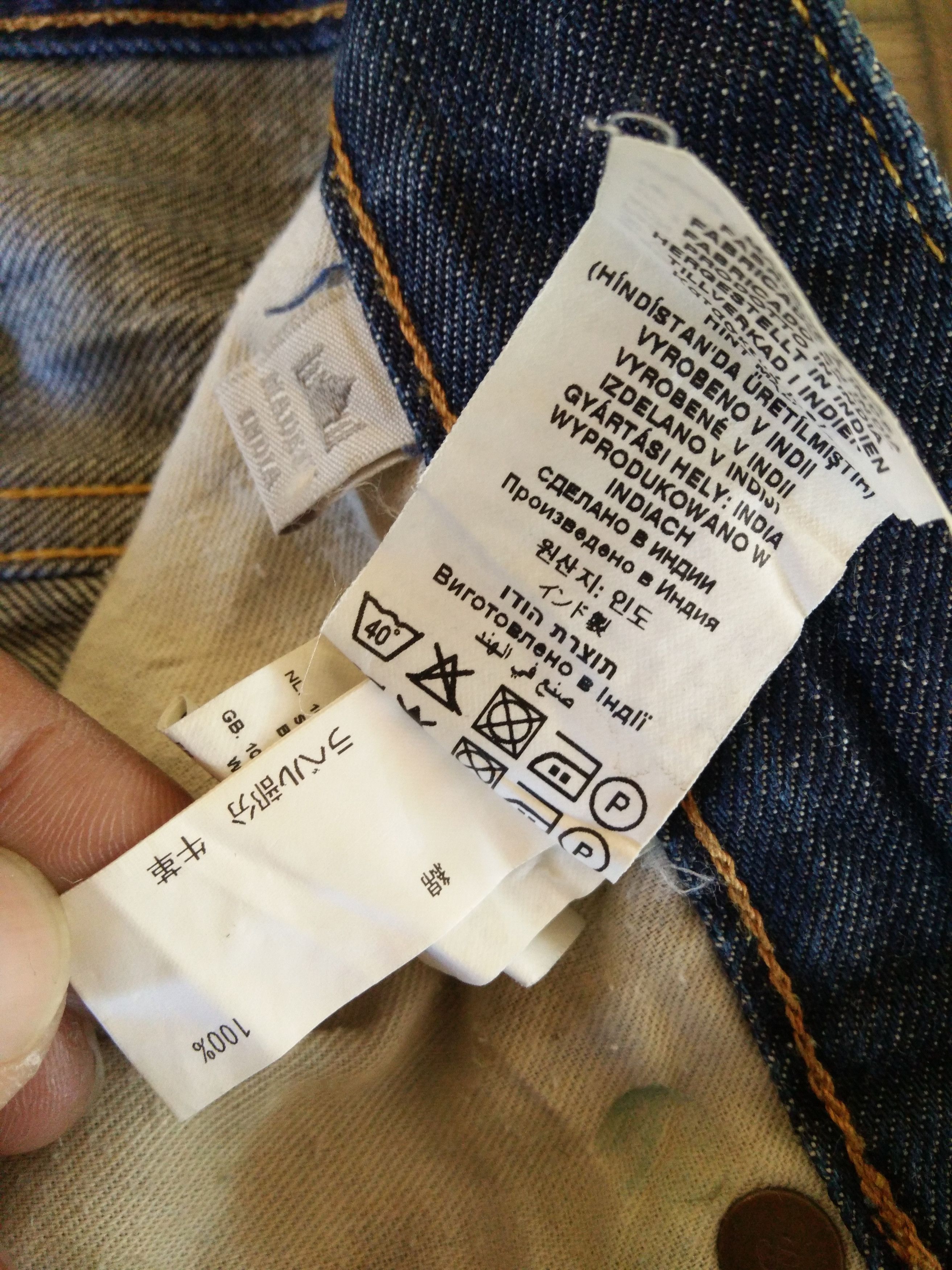 Designer × G-Star × Japanese Brand Rare 3310 G Star Raw Denim Jeans Size US 32 / EU 48 - 12 Thumbnail