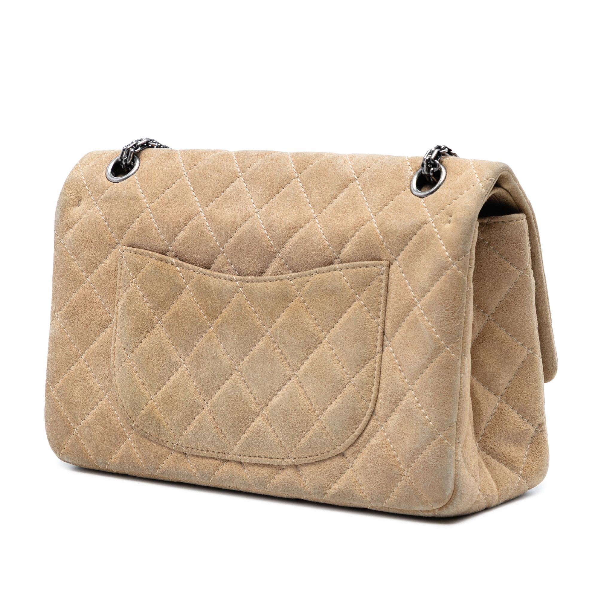 Chanel Chanel Reissue 2.55 Aged Metallic Calfskin Double Flap 227 Size ONE SIZE - 2 Thumbnail