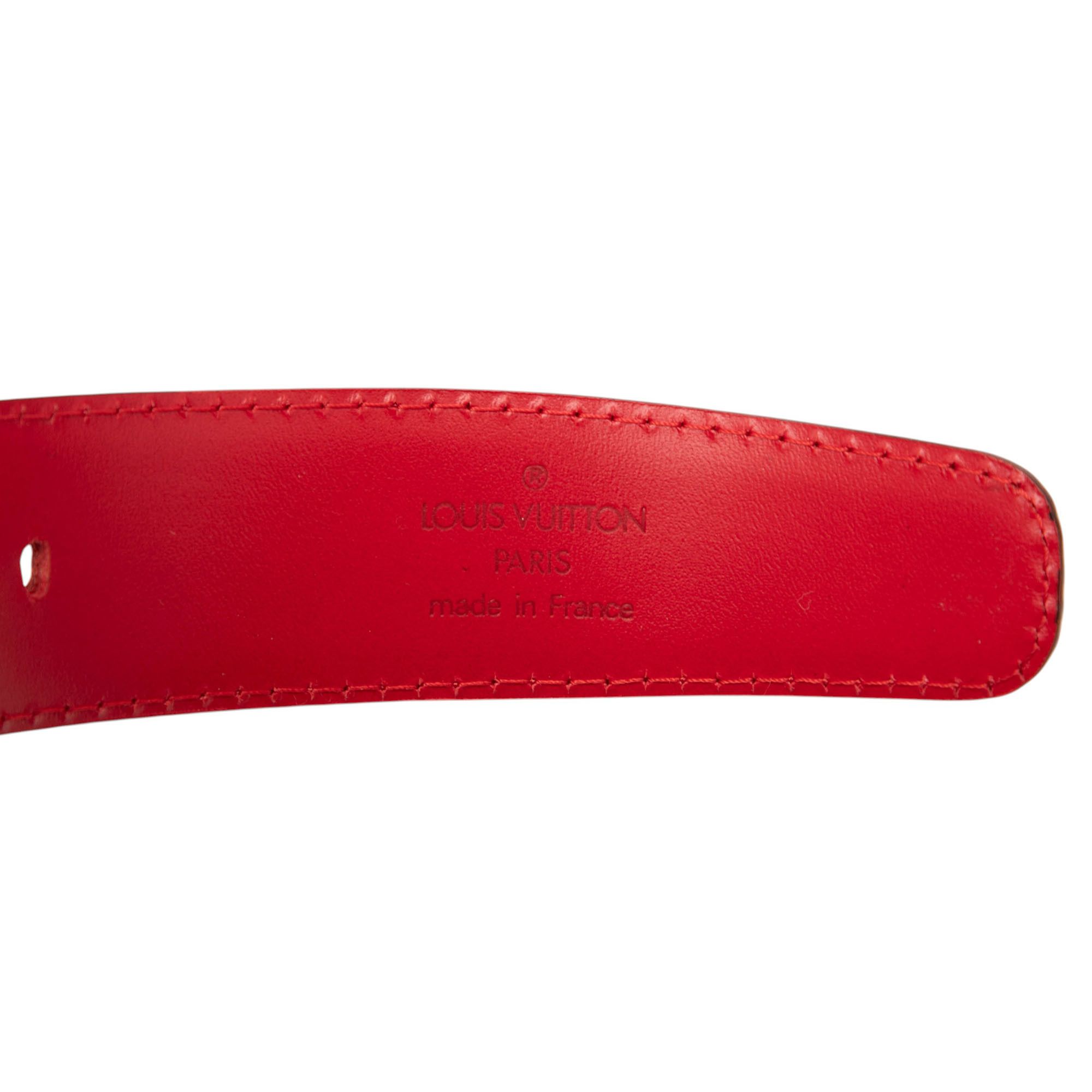 Louis Vuitton Louis Vuitton Epi Ceinture Belt Size ONE SIZE - 5 Thumbnail