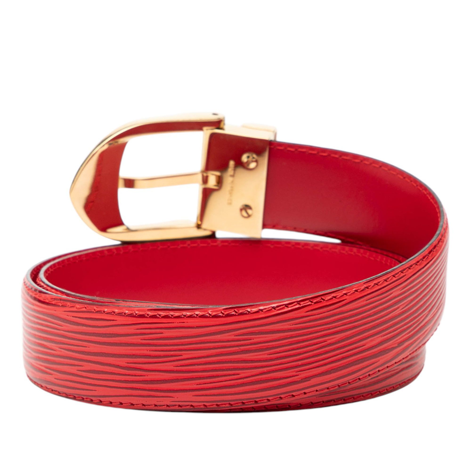 Louis Vuitton Louis Vuitton Epi Ceinture Belt Size ONE SIZE - 3 Thumbnail
