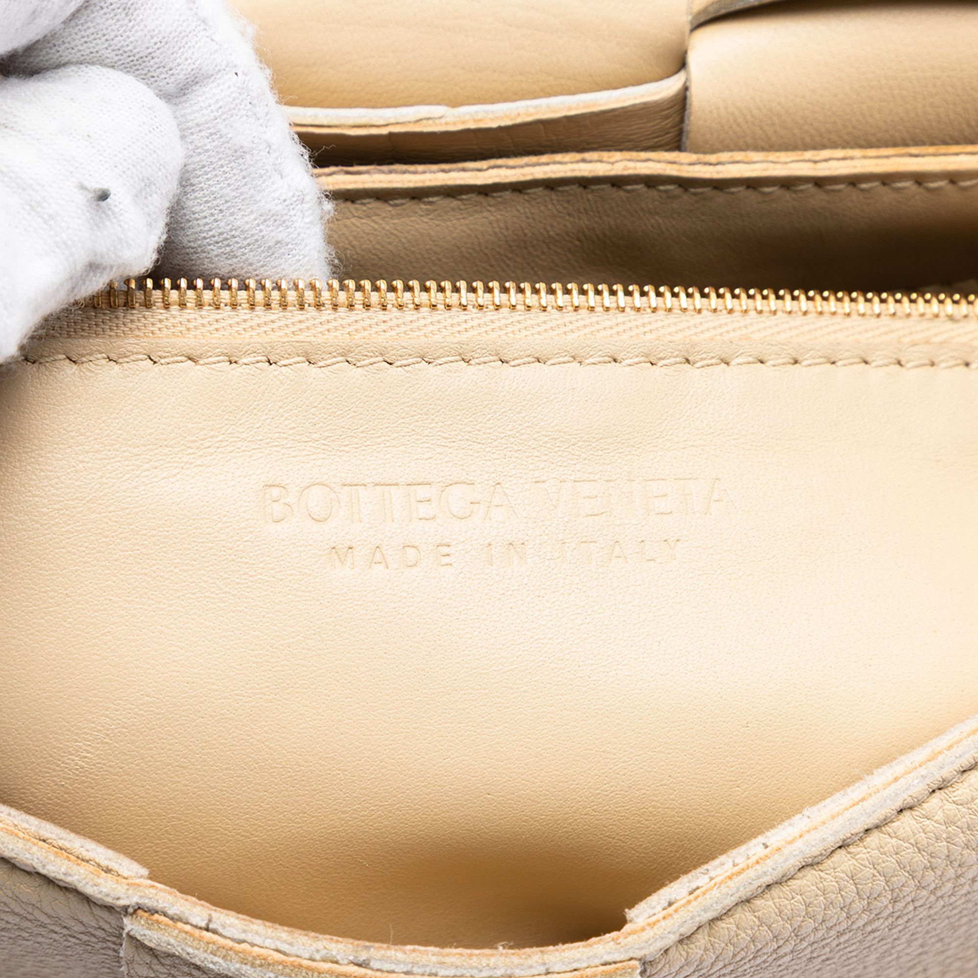 Bottega Veneta Bottega Veneta Grained Calfskin Intrecciato Cassette Crossbody Size ONE SIZE - 5 Thumbnail