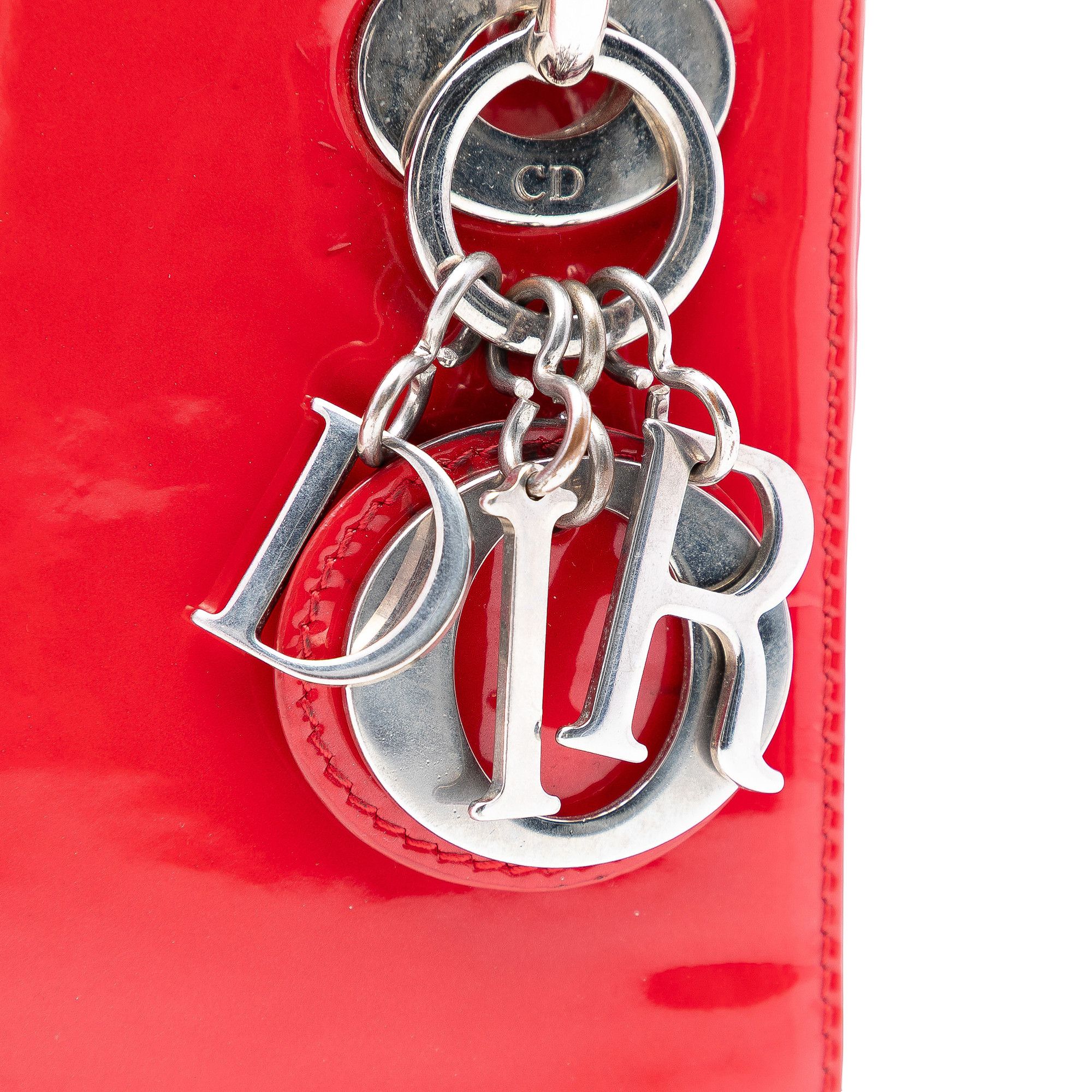 Dior Dior Mini Patent Lady Dior Size ONE SIZE - 6 Thumbnail