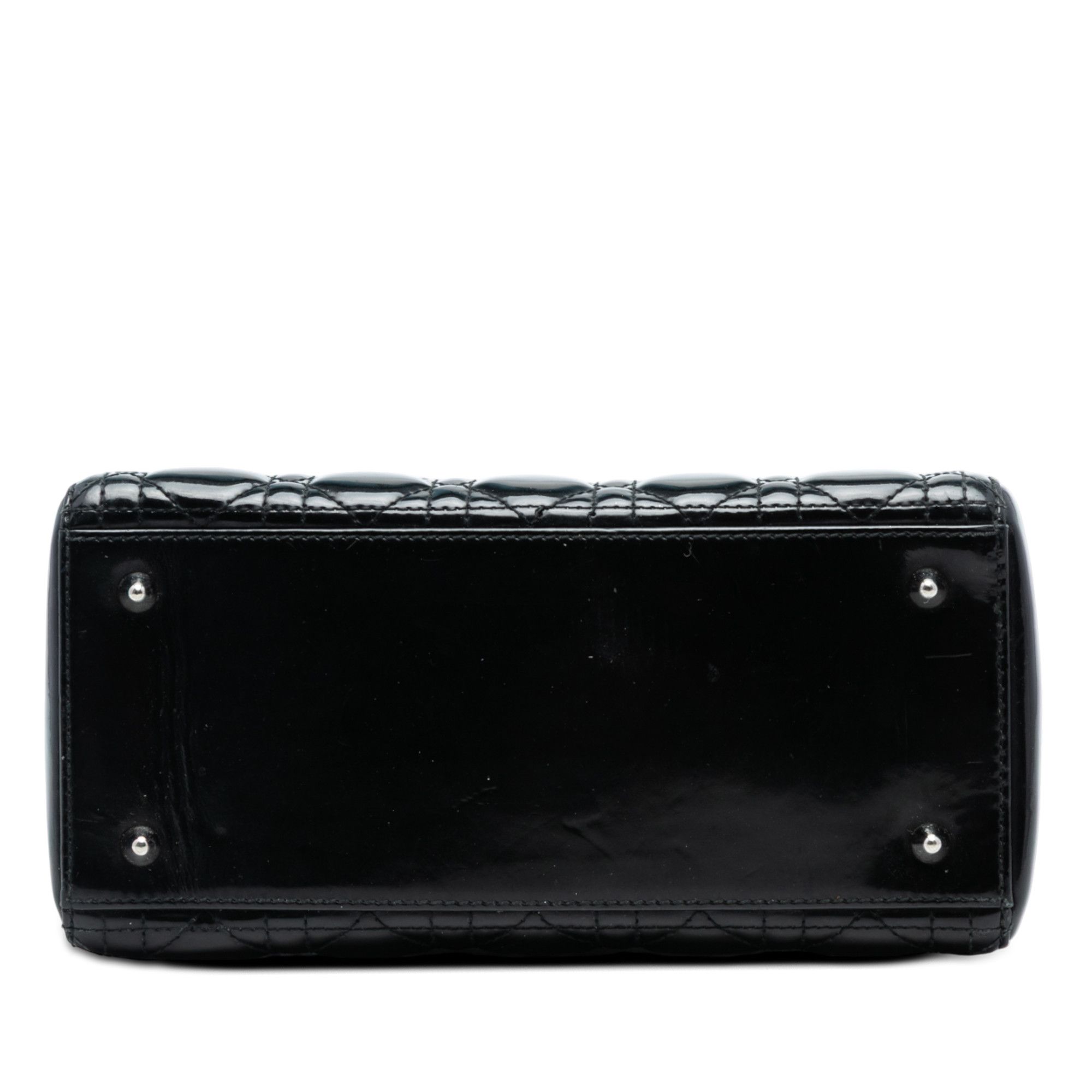 Dior Dior Medium Patent Cannage Lady Dior Size ONE SIZE - 3 Thumbnail